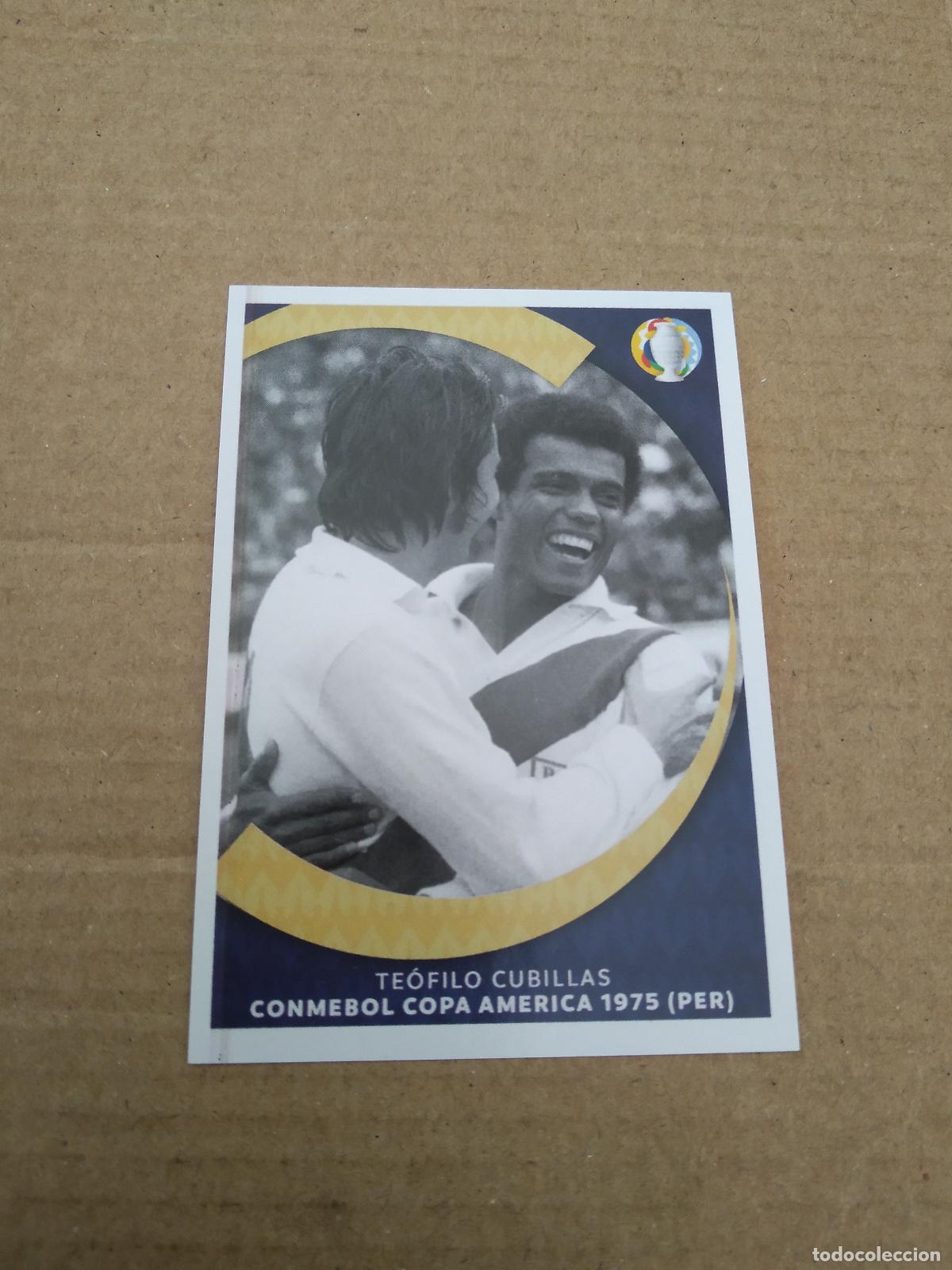 Fu&szlig;ball-Sticker: LE6 LE 6 TEOFILO CUBILLAS PERU CROMO FUTBOL PANINI COPA AMERICA 2021