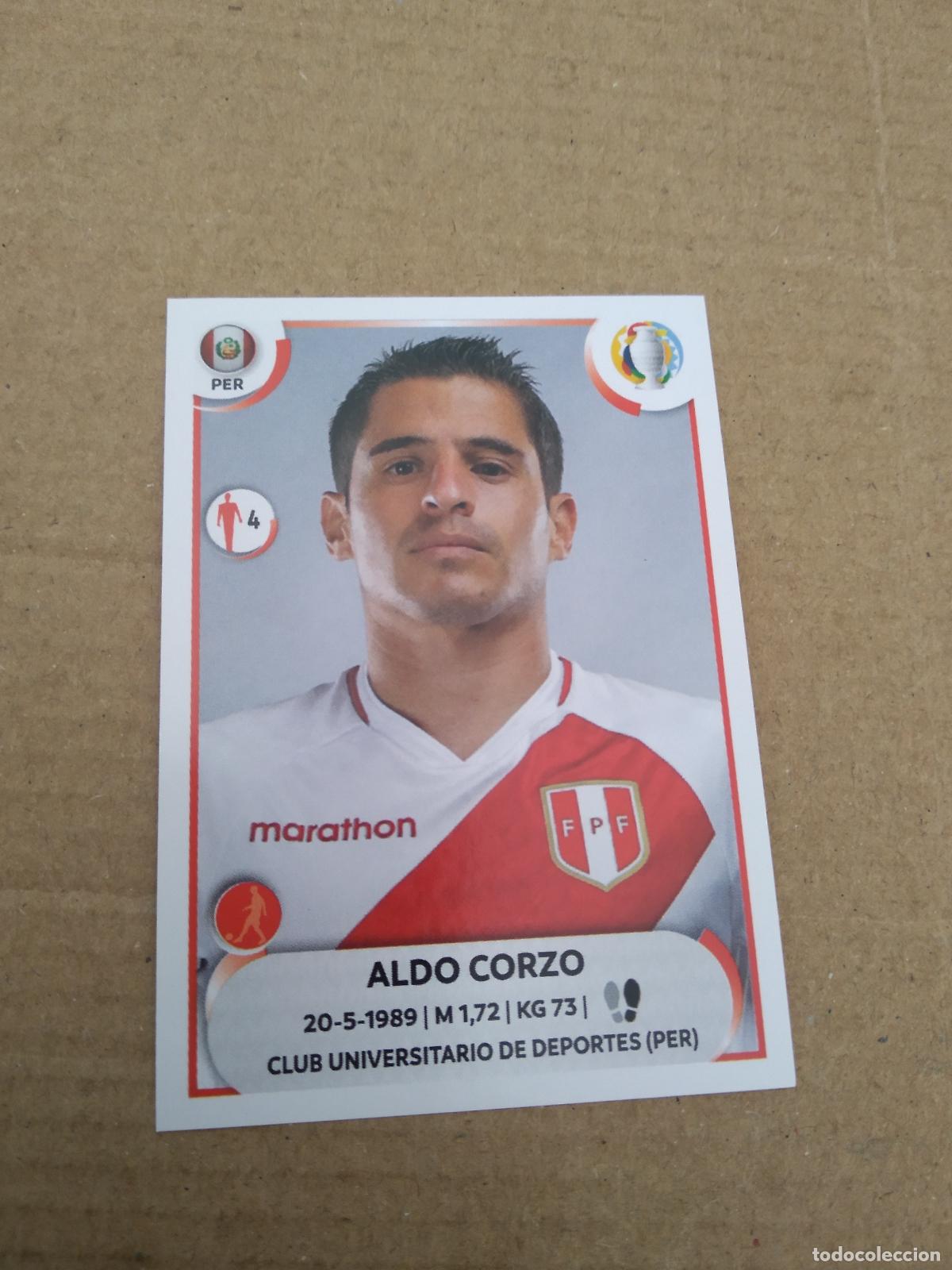 Fu&szlig;ball-Sticker: PER9 PER 9 ALDO CORZO PERU CROMO FUTBOL PANINI COPA AMERICA 2021