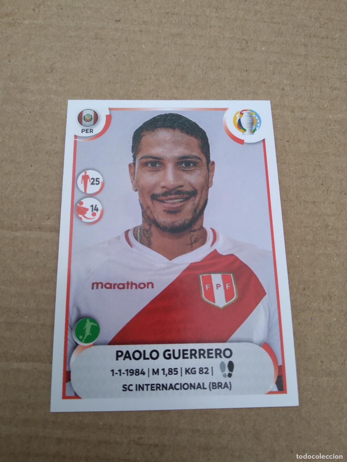 Figurine di Calcio: PER20 PER 20 PAOLO GUERRERO PERU CROMO FUTBOL PANINI COPA AMERICA 2021