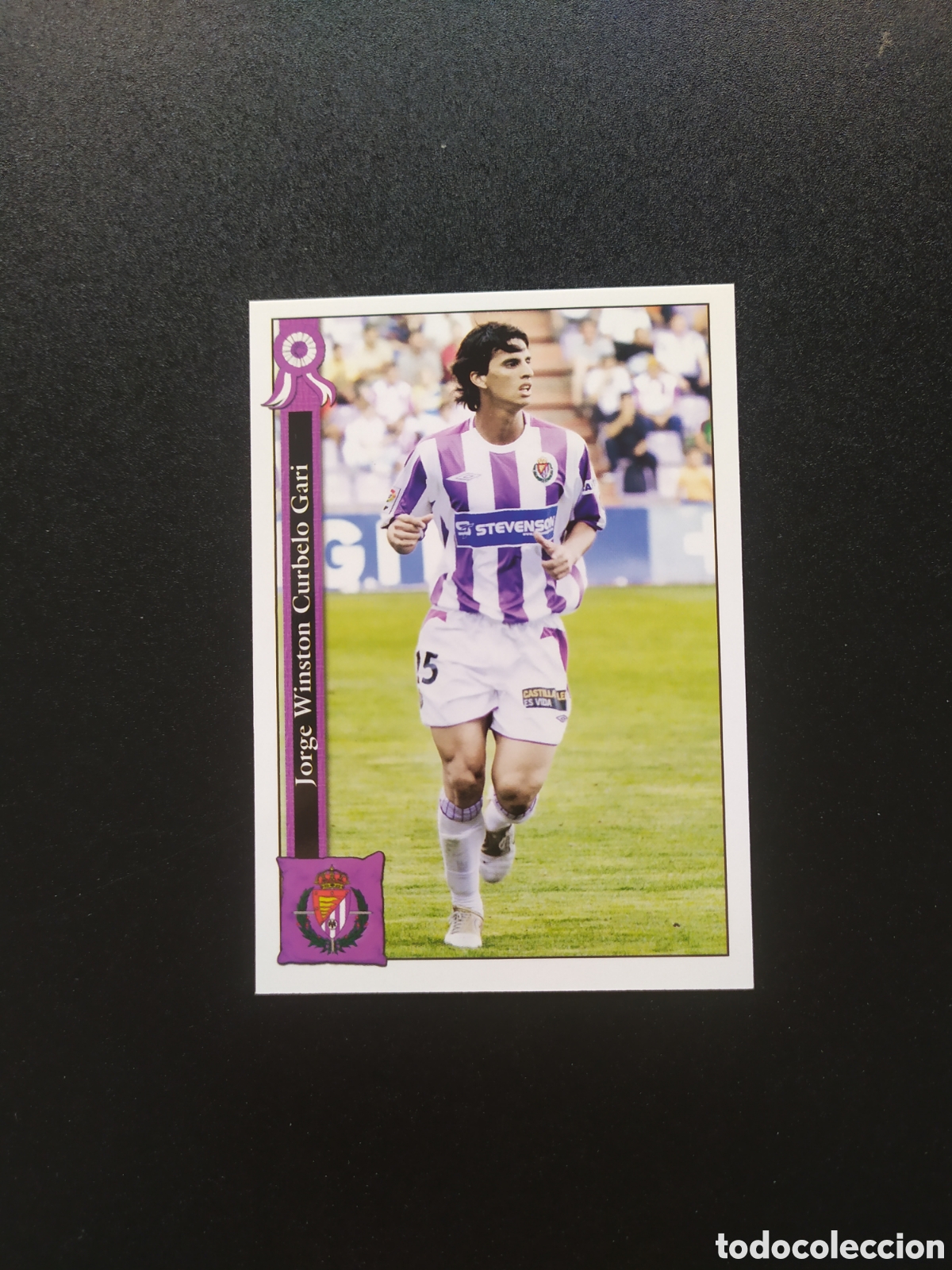 Cromos de f&uacute;tbol: Mundicromo fichas Liga 2005 2006 05 06 Curbelo n&deg; 759 Valladolid