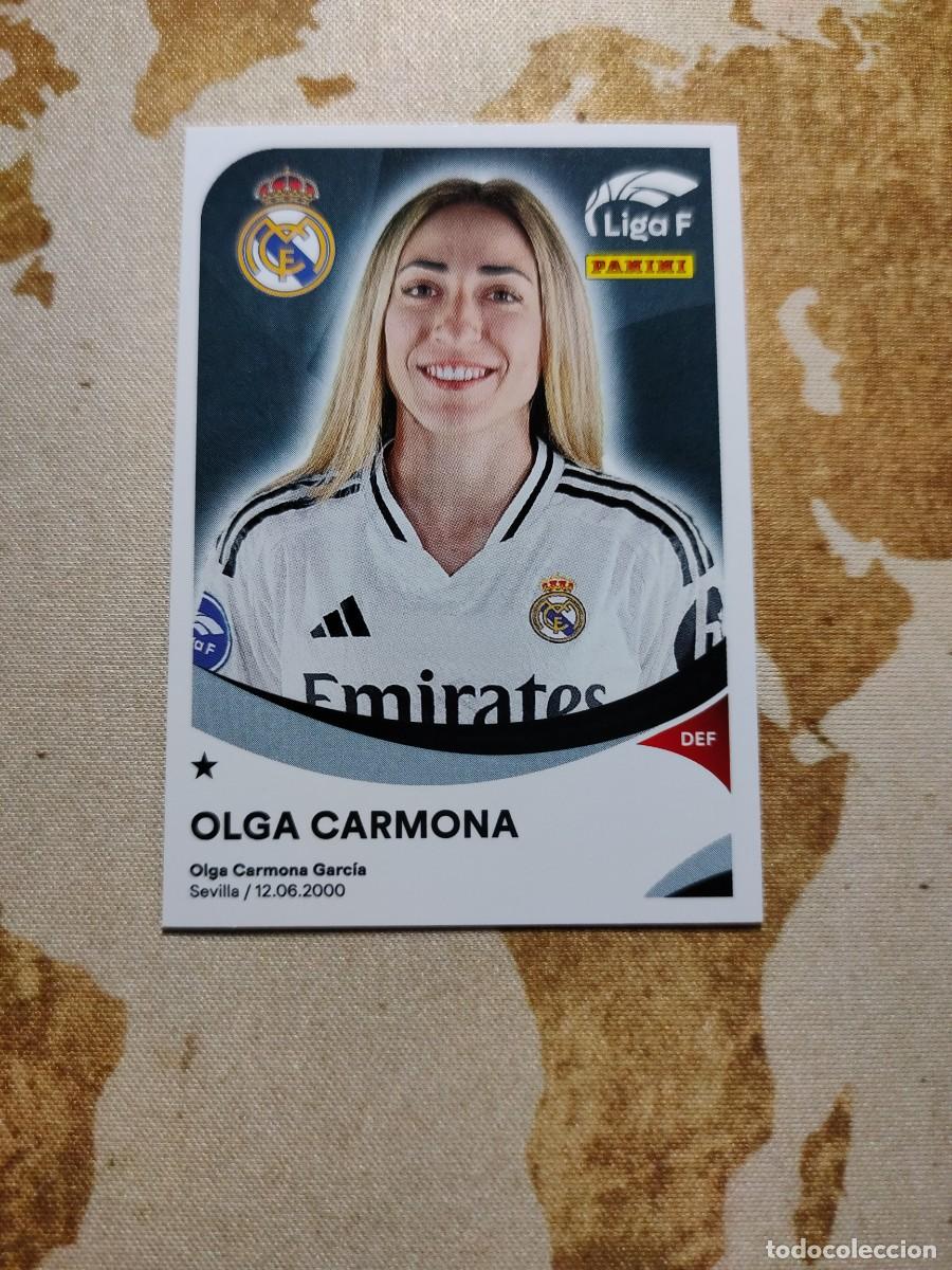 Cromos de F&uacute;tbol: Liga F Real Madrid 251 OLGA CARMONA 2024-25 24 25