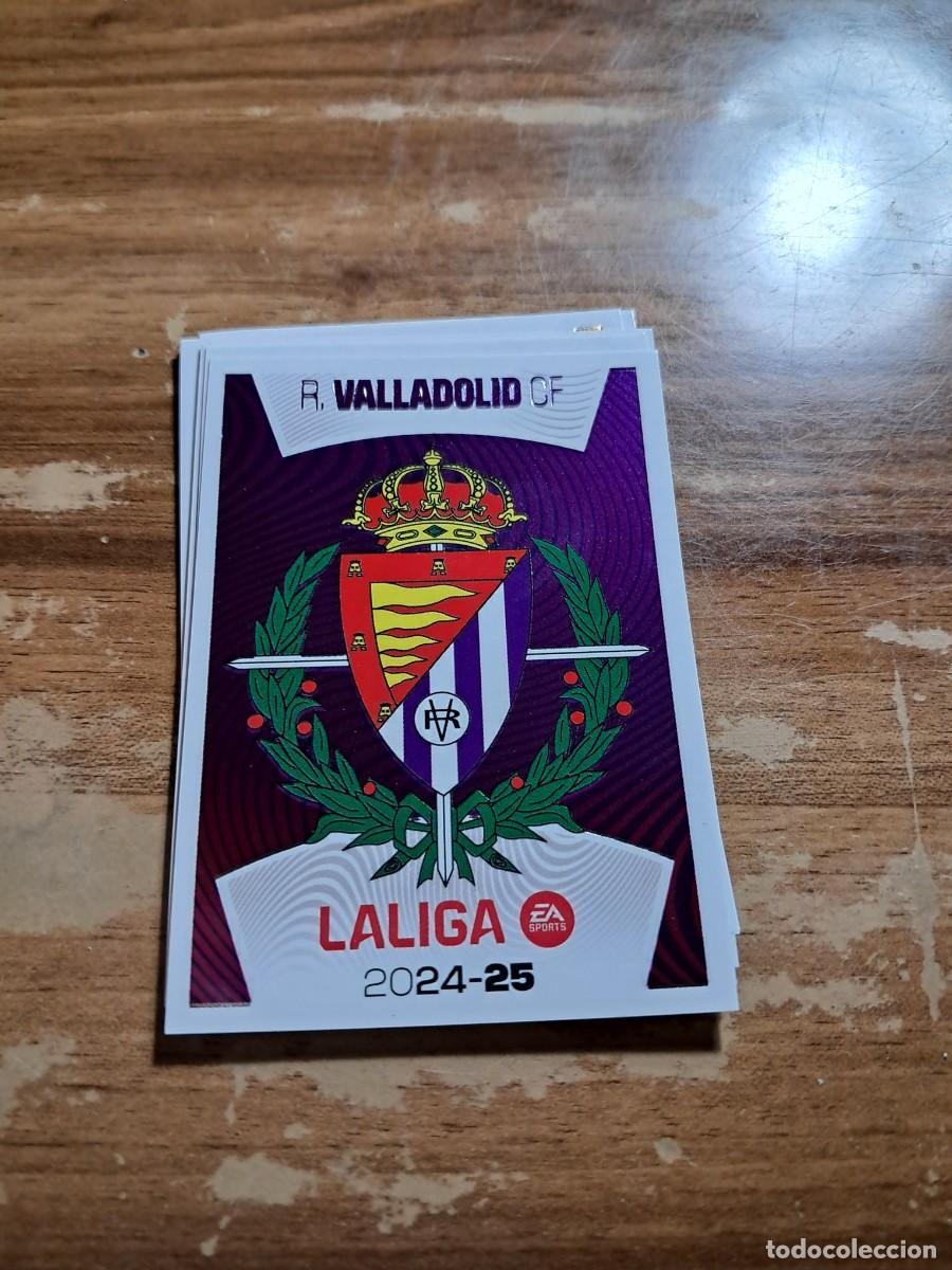 Cromos de F&uacute;tbol: CROMO COLECCIONES ESTE TEMPORADA 24/25: ESCUDO (VALLADOLID), N&deg; 1
