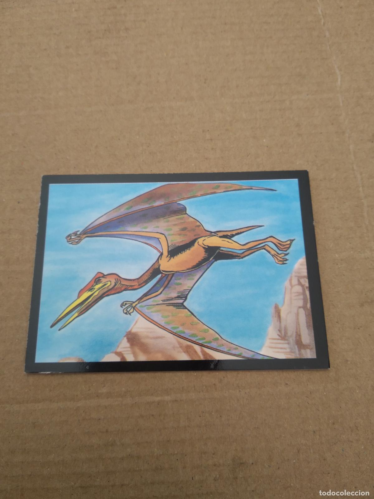 Cromos de F&uacute;tbol: 68 QUETZALCOATLUS CROMO DINOSAURIO Masters Cards Dinocard 1993