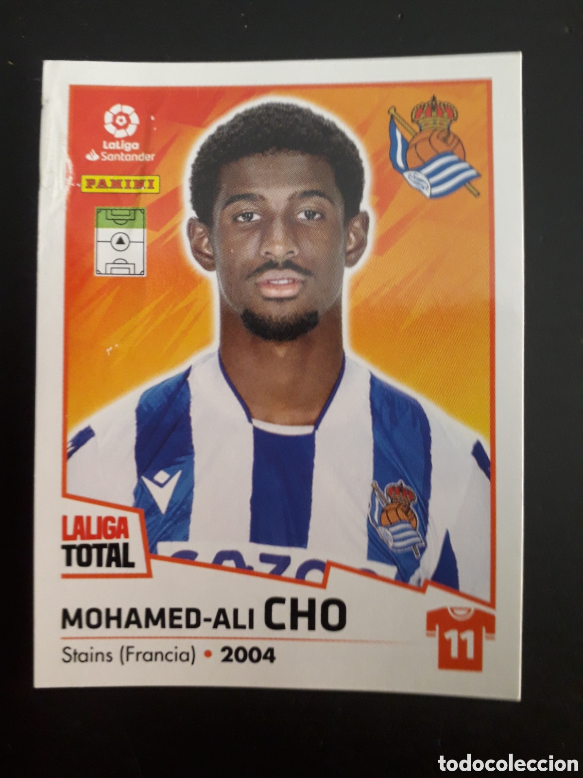 Fu&szlig;ball-Sticker: CHO REAL SOCIEDAD N&deg; 353 LALIGA TOTAL 22 23 2022 2023 PANINI SIN PEGAR, ARRUGAS PEDIDO M&Iacute;NIMO 3&euro;