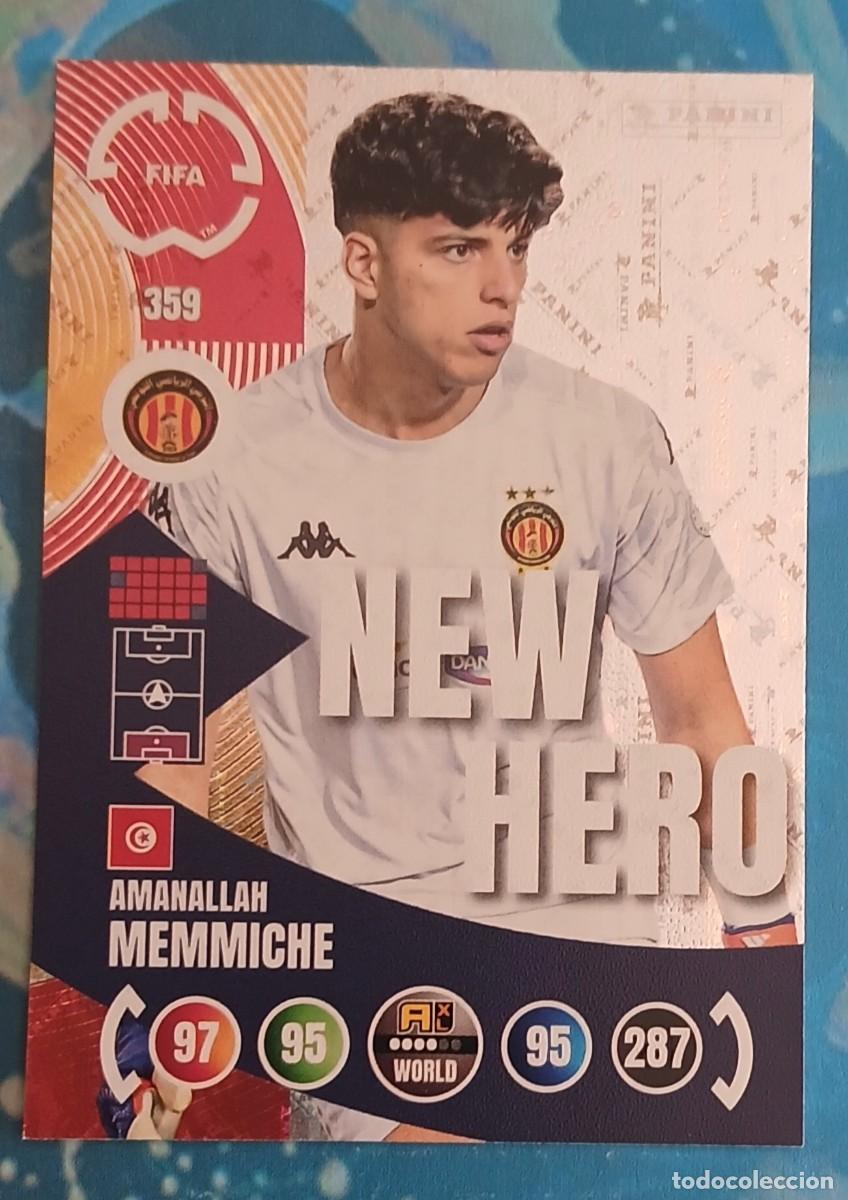 Cromos de f&uacute;tbol: CROMO n&ordm; 359 MEMMICHE NEW HERO ADRENALYN XL FIFA CLUB WORLD CUP 2025. Nuevo.