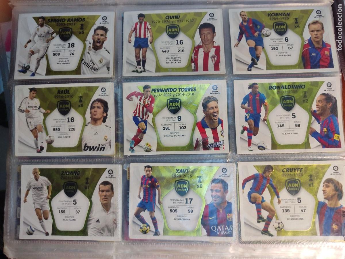 Cromos de F&uacute;tbol: 10 cromos Ediciones Este 2021 2022 ADN.