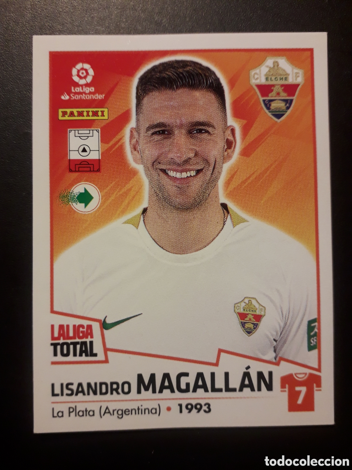 Fu&szlig;ball-Sticker: MAGALL&Aacute;N ELCHE N&deg; 165 LALIGA TOTAL 22 23 2022 2023 PANINI SIN PEGAR PEDIDO M&Iacute;NIMO 3&euro;