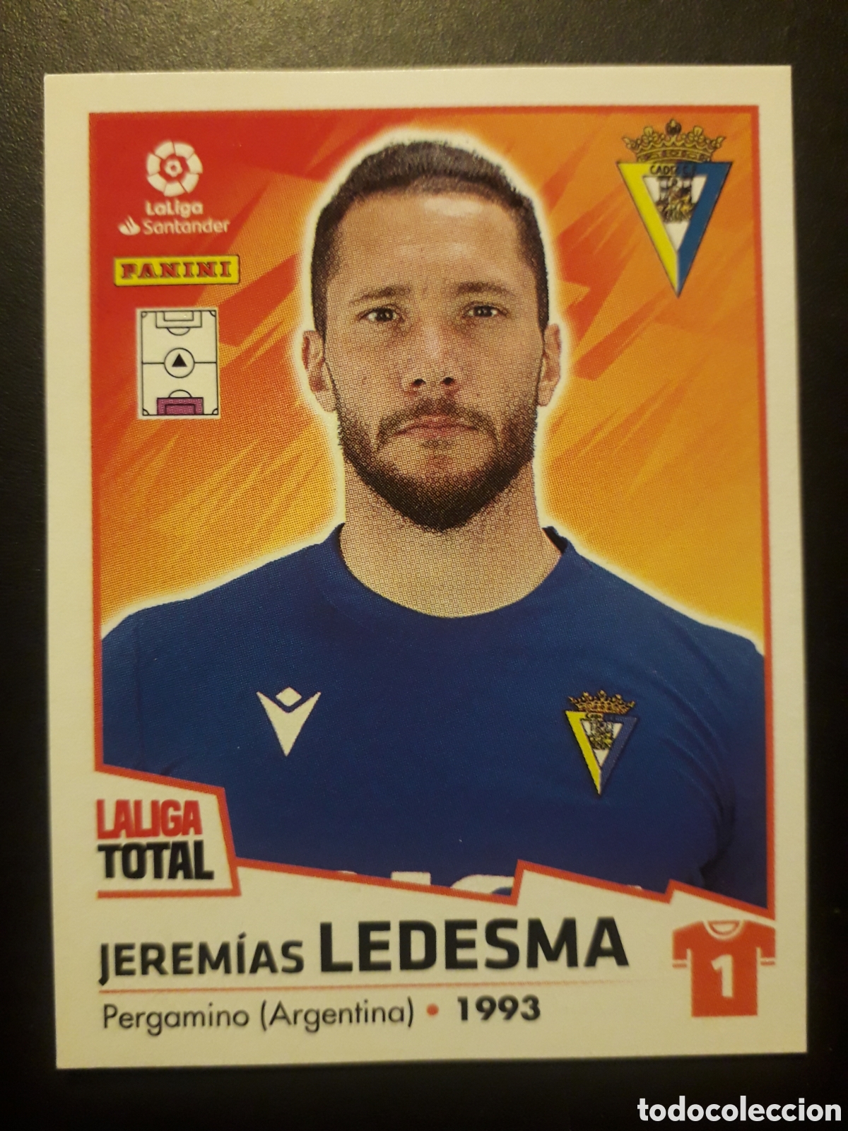 Fu&szlig;ball-Sticker: LEDESMA C&Aacute;DIZ N&deg; 113 LALIGA TOTAL 22 23 2022 2023 PANINI SIN PEGAR PEDIDO M&Iacute;NIMO 3&euro;