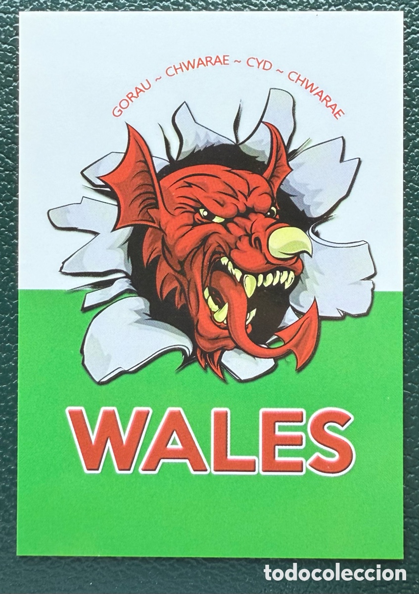 Fu&szlig;ball-Sticker: 14 GALES EURO 2016 FRANCE EUROCOPA FRANCIA FANTOP