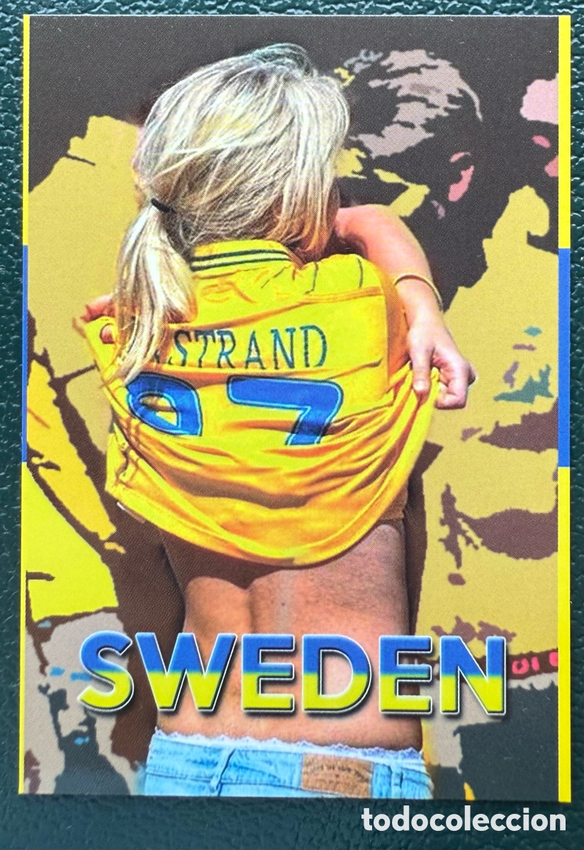Fu&szlig;ball-Sticker: 20 SUECIA EURO 2016 FRANCE EUROCOPA FRANCIA FANTOP