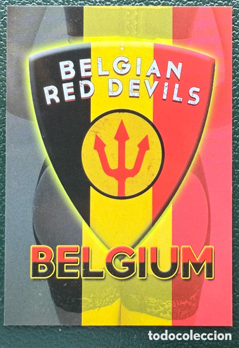 Fu&szlig;ball-Sticker: 21 BELGICA EURO 2016 FRANCE EUROCOPA FRANCIA FANTOP