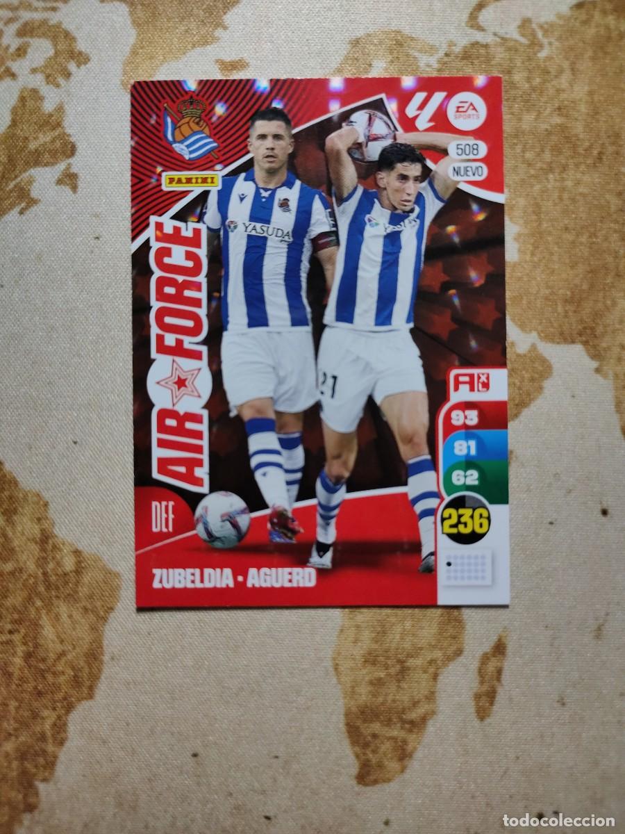 Fu&szlig;ball-Sticker: Adrenalyn XL Air Force 508 ZUBELDIA-AGUERD 2024-25