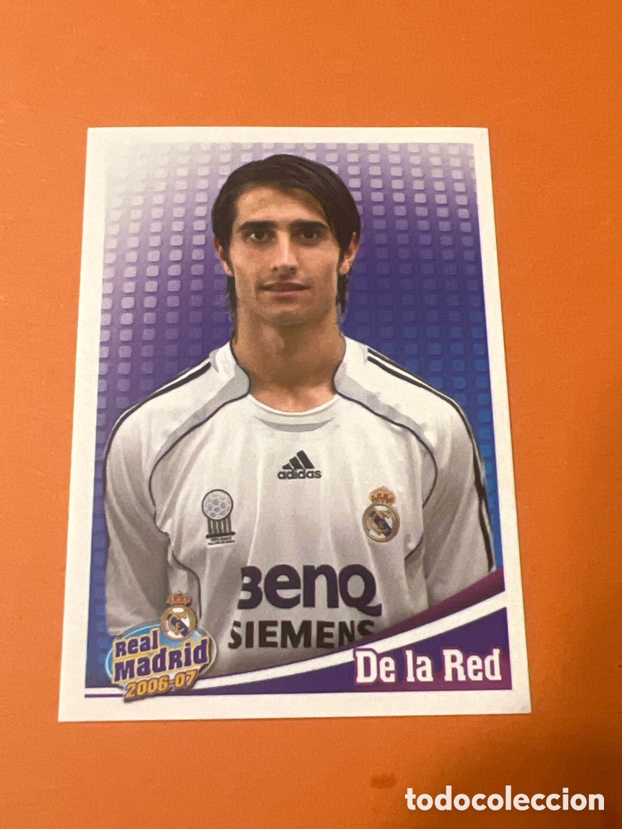 Fu&szlig;ball-Sticker: C8711. 115 DE LA RED REAL MADRID PANINI OFICIAL 2006 2007 CROMO FUTBOL 06 07 - SIN PEGAR