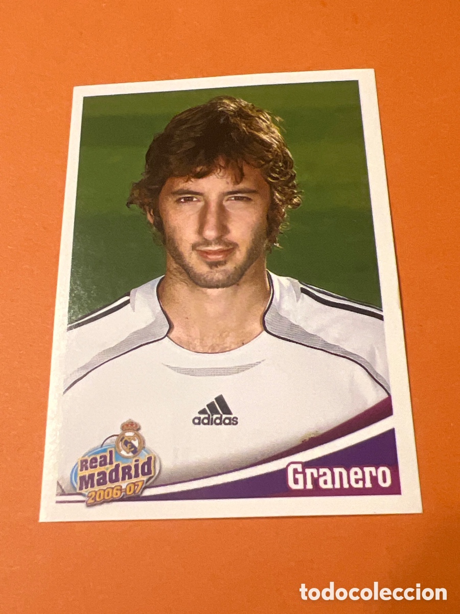 Figurine di Calcio: C8931. 167 GRANERO REAL MADRID PANINI OFICIAL 2006 2007 CROMO FUTBOL 06 07 - SIN PEGAR