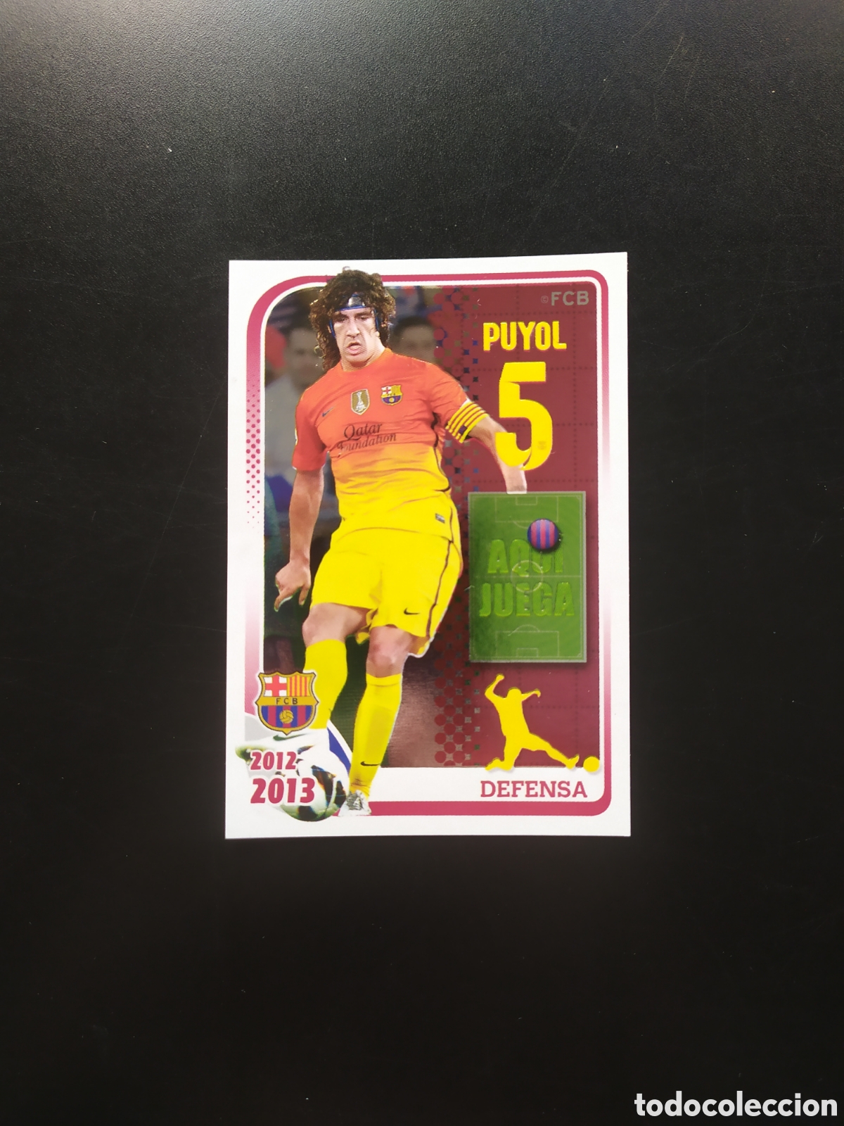 Cromos de Futebol: Coleccion oficial Barcelona 2012 2013 12 13 panini Puyol n&ordm; 57