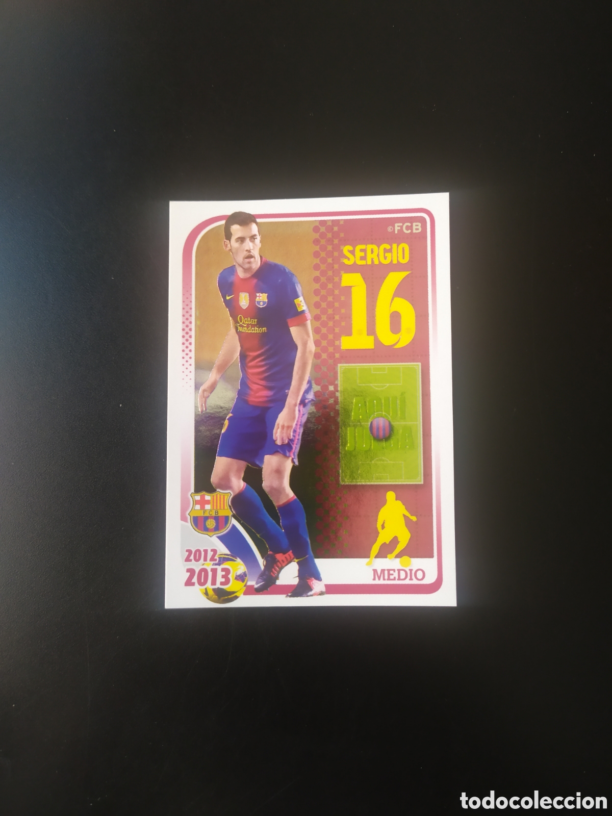 Cromos de Futebol: Coleccion oficial Barcelona 2012 2013 12 13 panini Busquets n&ordm; 93