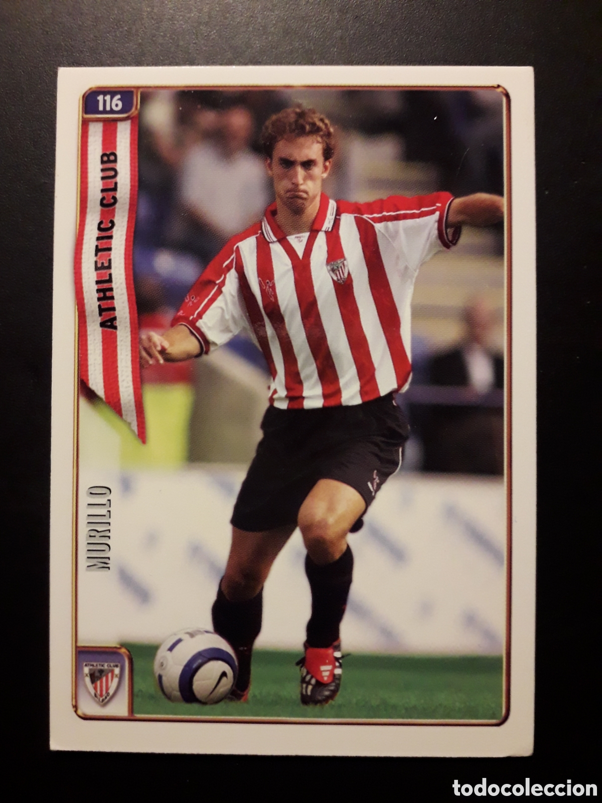 Fu&szlig;ball-Sticker: MURILLO ATHLETIC DE BILBAO N&deg; 116 FICHAS LIGA 2004 2005 04 05 MUNDICROMO PEDIDO M&Iacute;NIMO 3&euro;