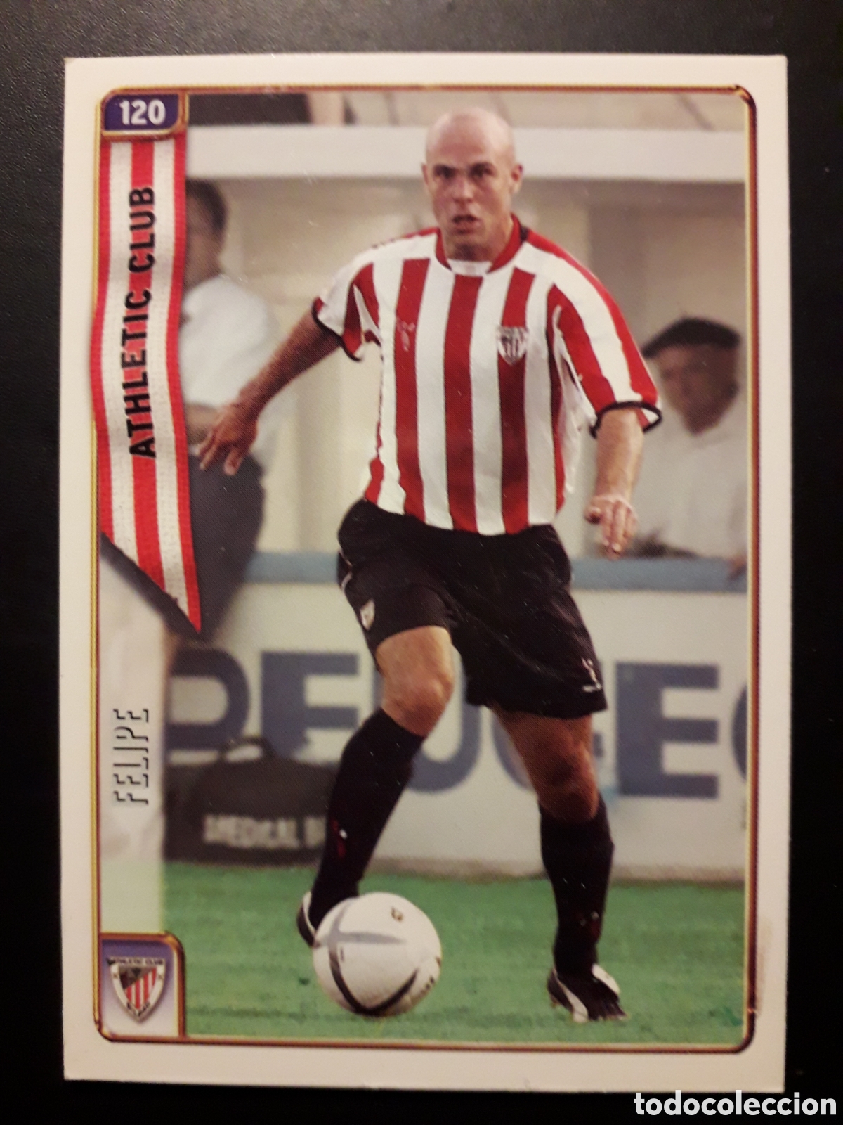Fu&szlig;ball-Sticker: FELIPE ATHLETIC DE BILBAO N&deg; 120 FICHAS LIGA 2004 2005 04 05 MUNDICROMO PEDIDO M&Iacute;NIMO 3&euro;