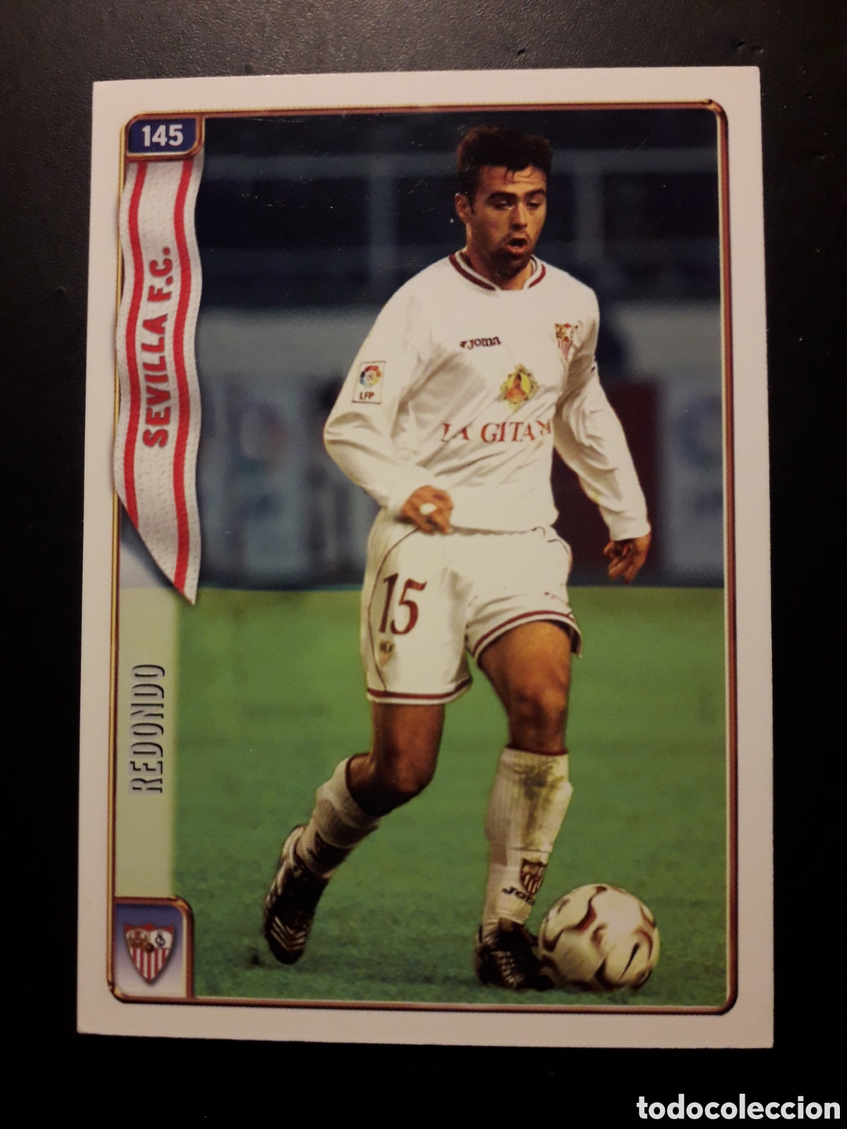 Fu&szlig;ball-Sticker: REDONDO SEVILLA N&deg; 145 FICHAS LIGA 2004 2005 04 05 MUNDICROMO PEDIDO M&Iacute;NIMO 3&euro;.