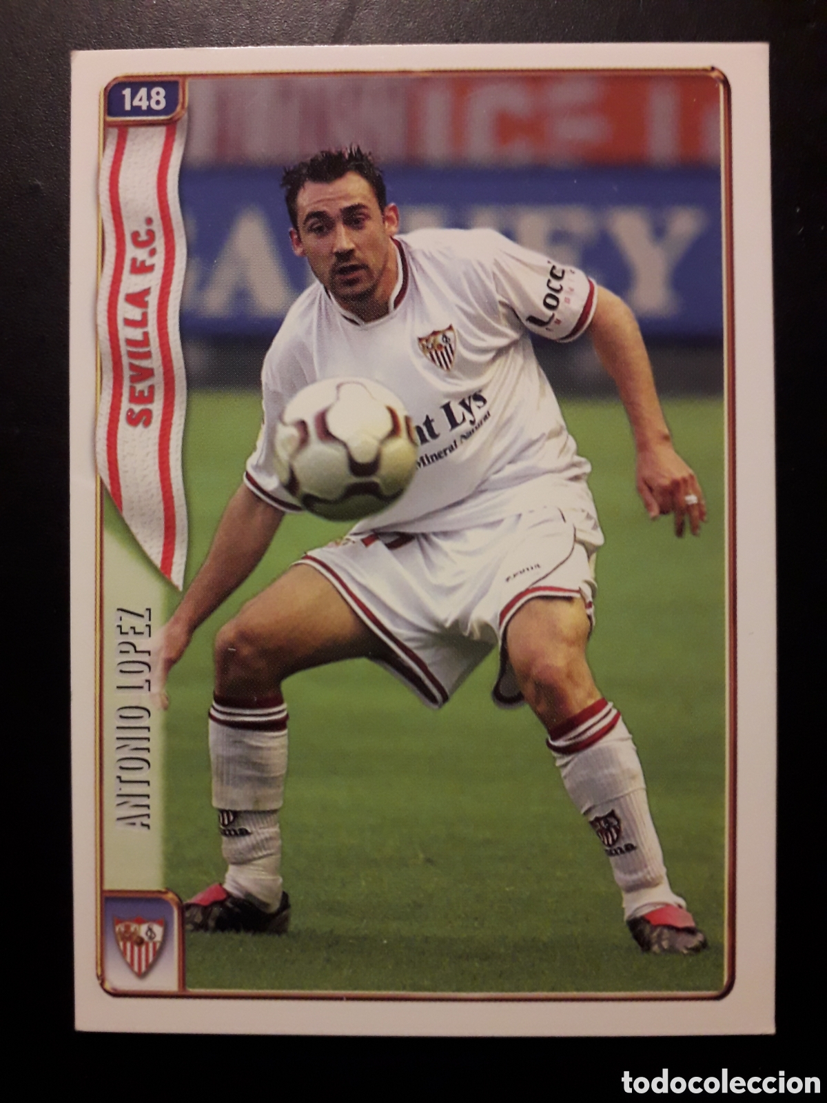 Fu&szlig;ball-Sticker: ANTONIO L&Oacute;PEZ SEVILLA N&deg; 148 FICHAS LIGA 2004 2005 04 05 MUNDICROMO PEDIDO M&Iacute;NIMO 3&euro;