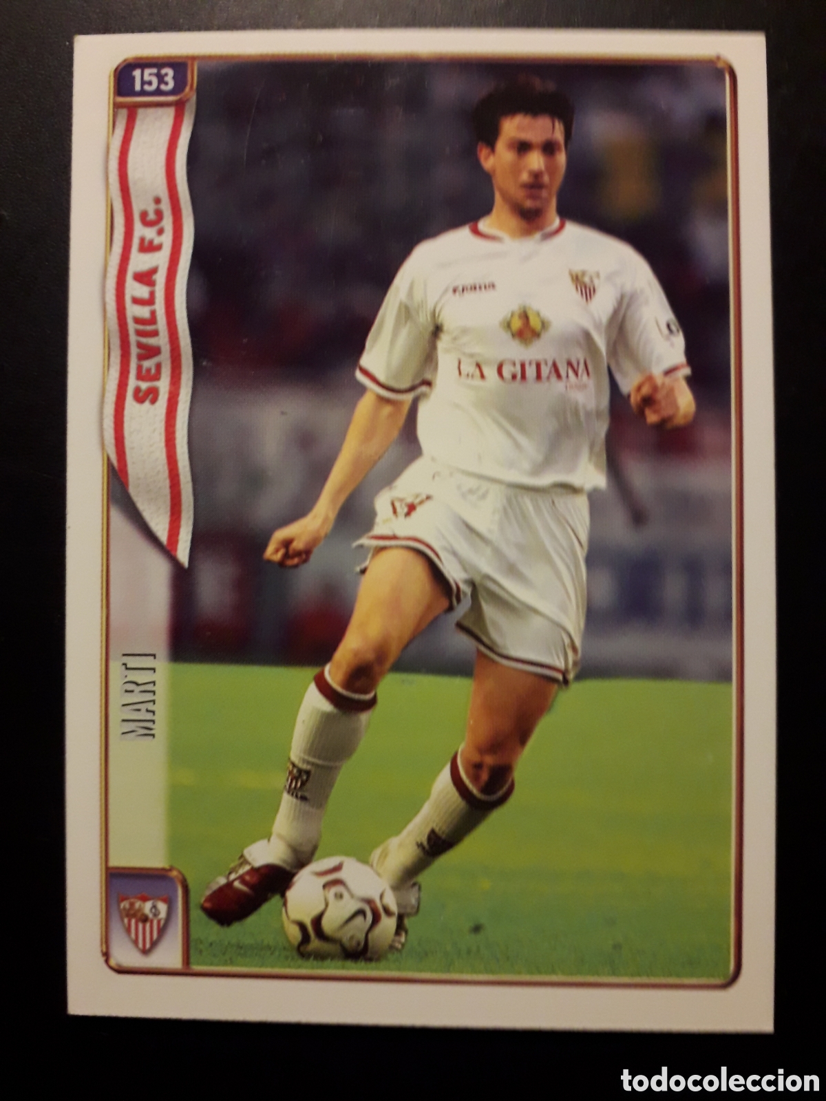 Fu&szlig;ball-Sticker: SOLER SEVILLA N&deg; 153 FICHAS LIGA 2004 2005 04 05 MUNDICROMO PEDIDO M&Iacute;NIMO 3&euro;