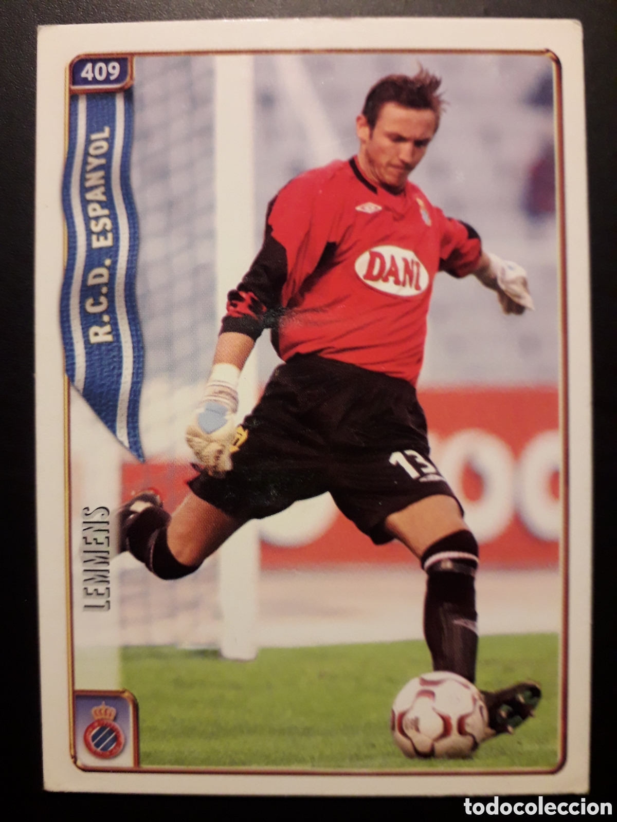Fu&szlig;ball-Sticker: LEMMENS RCD ESPA&Ntilde;OL/ESPANYOL N&deg; 409 FICHAS LIGA 2004 2005 04 05 MUNDICROMO PEDIDO M&Iacute;NIMO 3&euro;