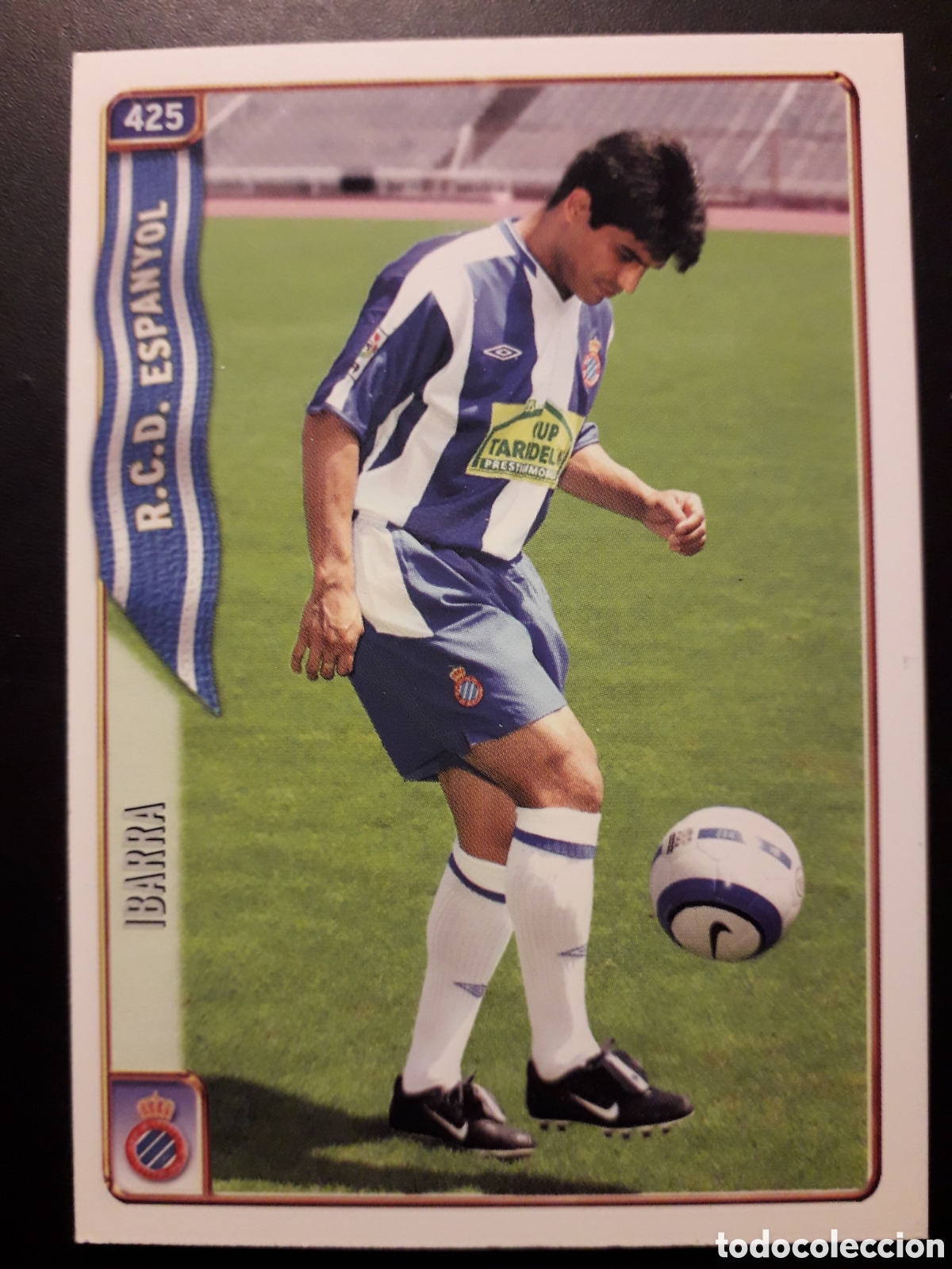 Fu&szlig;ball-Sticker: IBARRA RCD ESPA&Ntilde;OL/ESPANYOL N&deg; 425 FICHAS LIGA 2004 2005 04 05 MUNDICROMO PEDIDO M&Iacute;NIMO 3&euro;