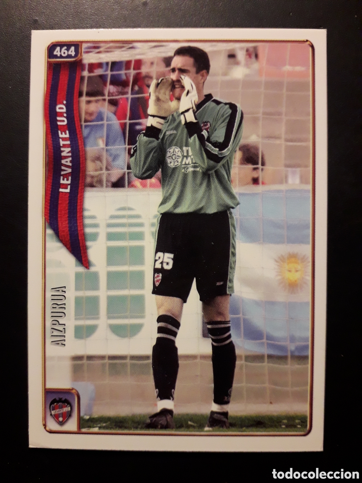 Fu&szlig;ball-Sticker: AIZPUR&Uacute;A LEVANTE N&deg; 464 FICHAS LIGA 2004 2005 04 05 MUNDICROMO PEDIDO M&Iacute;NIMO 3&euro;
