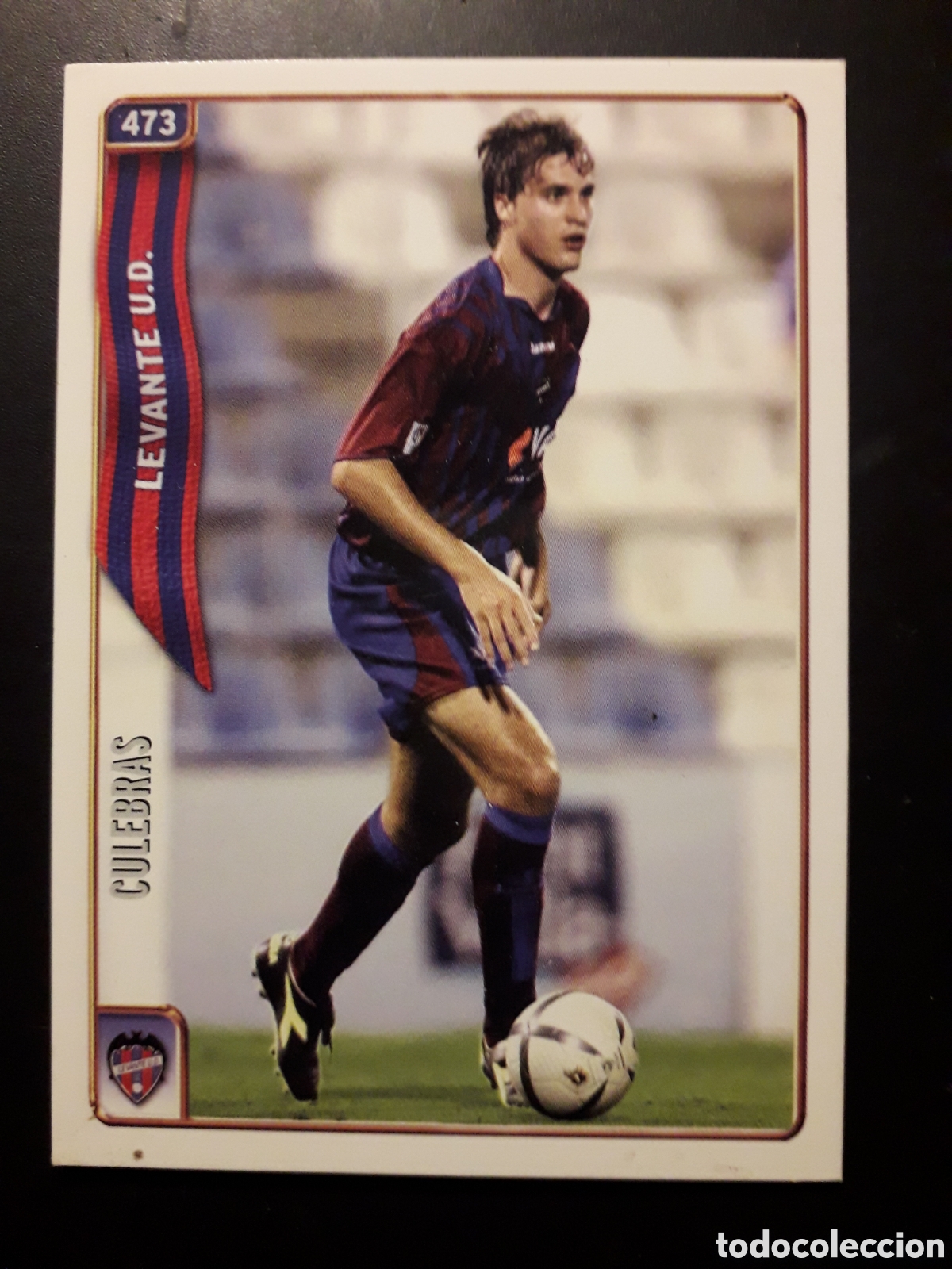 Fu&szlig;ball-Sticker: CULEBRAS LEVANTE N&deg; 473 FICHAS LIGA 2004 2005 04 05 MUNDICROMO PEDIDO M&Iacute;NIMO 3&euro;