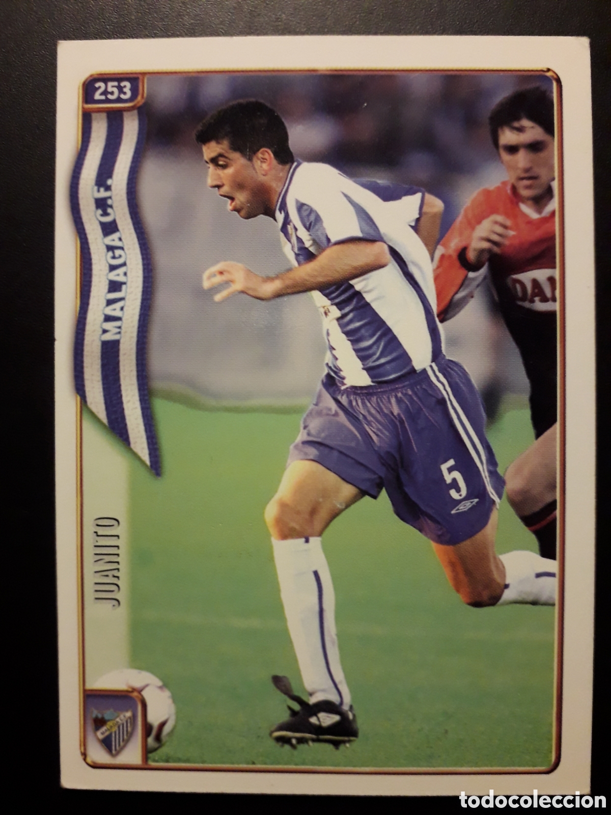 Fu&szlig;ball-Sticker: JUANITO M&Aacute;LAGA N&deg; 253 FICHAS LIGA 2004 2005 04 05 MUNDICROMO PEDIDO M&Iacute;NIMO 3&euro;