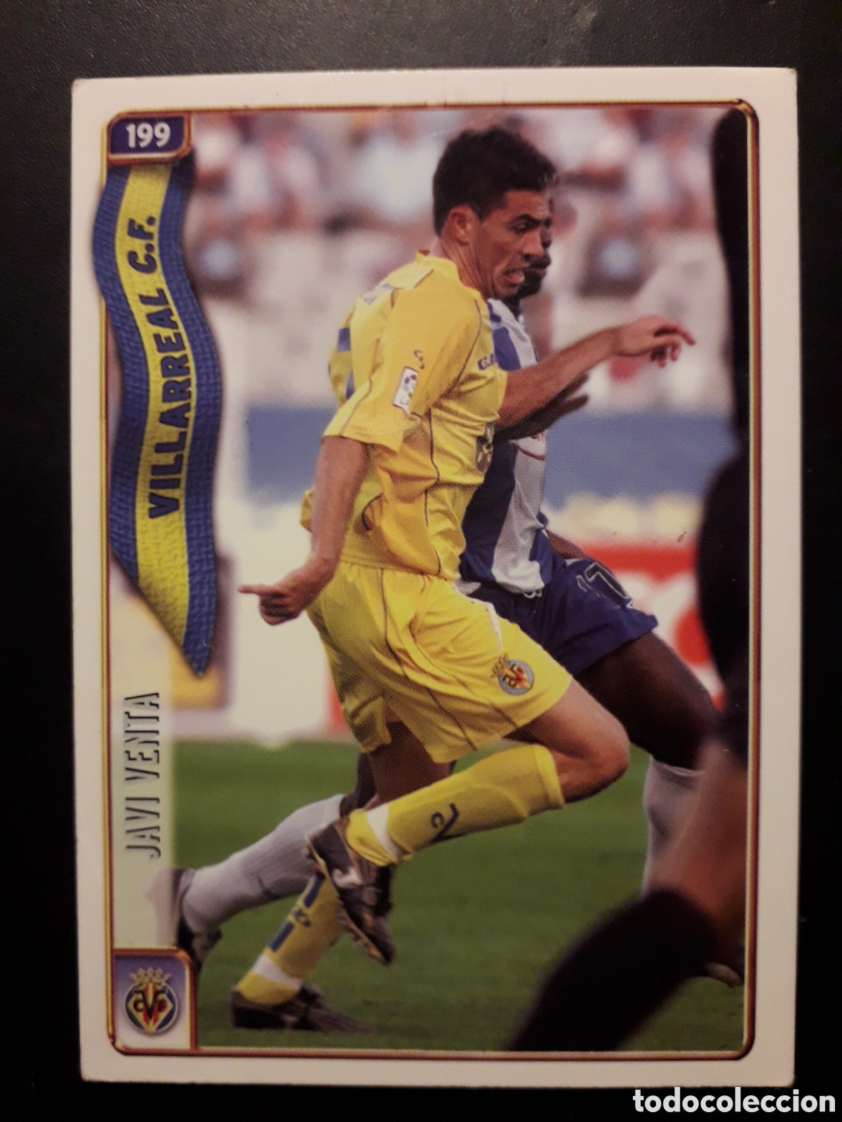 Fu&szlig;ball-Sticker: JAVI VENTA VILLARREAL N&deg; 199 FICHAS LIGA 2004 2005 04 05 MUNDICROMO PEDIDO M&Iacute;NIMO 3&euro;