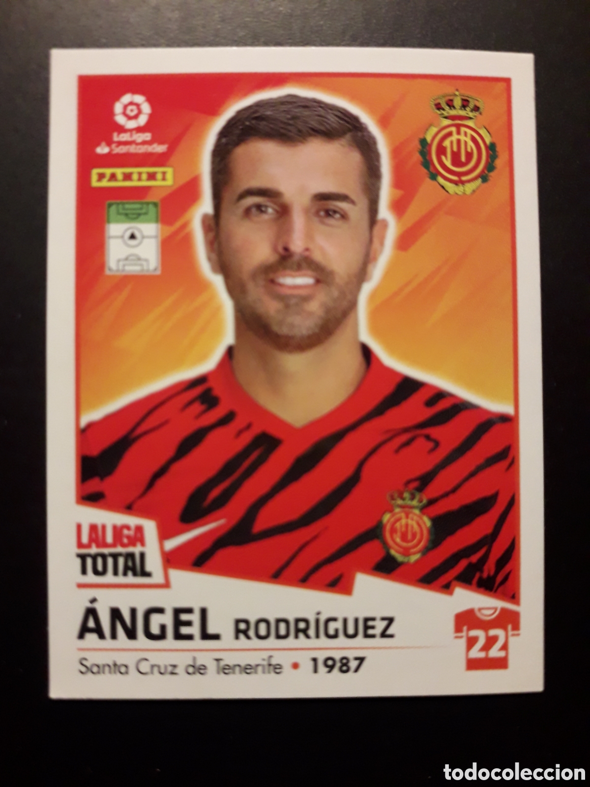 Cartes &agrave; collectionner de Football: &Aacute;NGEL MALLORCA N&deg; 287 LALIGA TOTAL 22 23 2022 2023 PANINI SIN PEGAR PEDIDO M&Iacute;NIMO 3&euro;