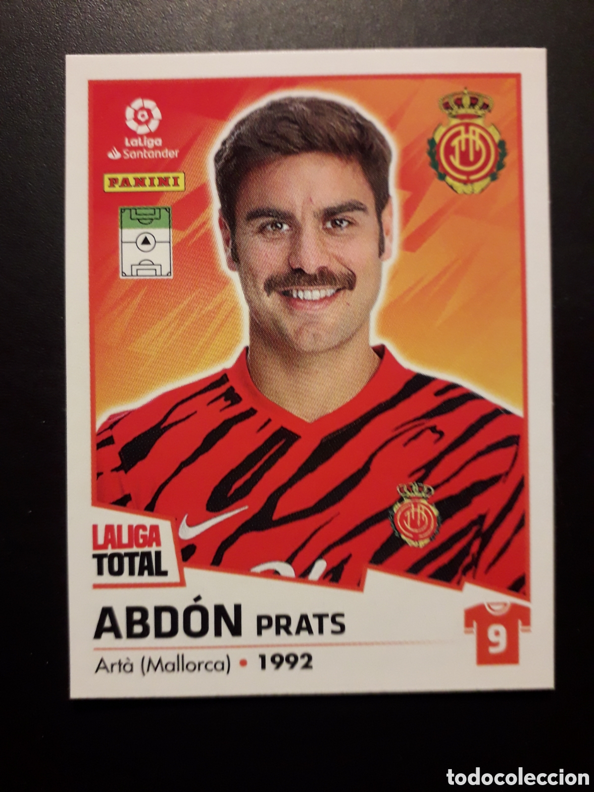 Cartes &agrave; collectionner de Football: ABD&Oacute;N MALLORCA N&deg; 286 LALIGA TOTAL 22 23 2022 2023 PANINI SIN PEGAR PEDIDO M&Iacute;NIMO 3&euro;