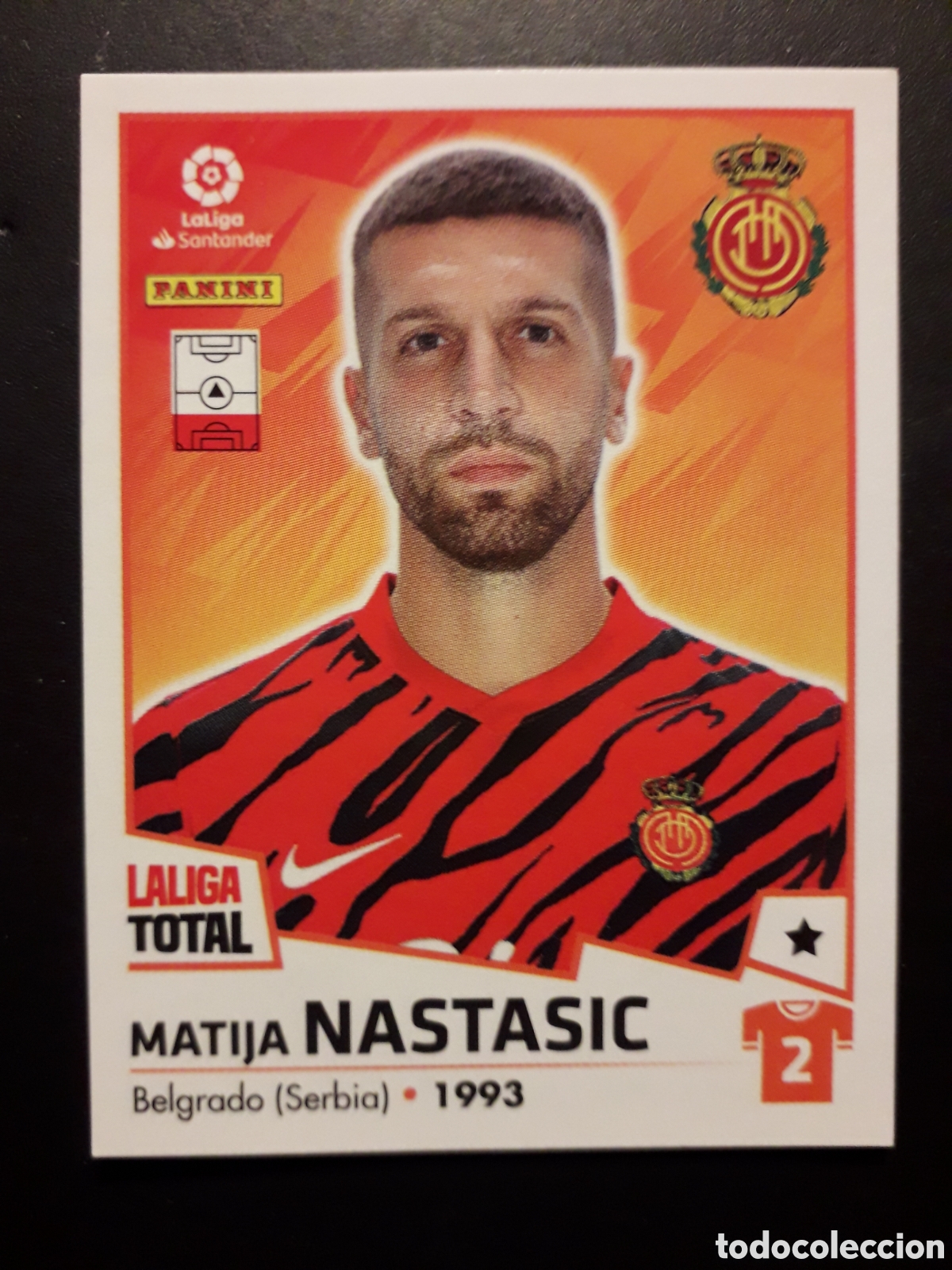 Cartes &agrave; collectionner de Football: NASTASIC MALLORCA N&deg; 275 LALIGA TOTAL 22 23 2022 2023 PANINI SIN PEGAR PEDIDO M&Iacute;NIMO 3&euro;