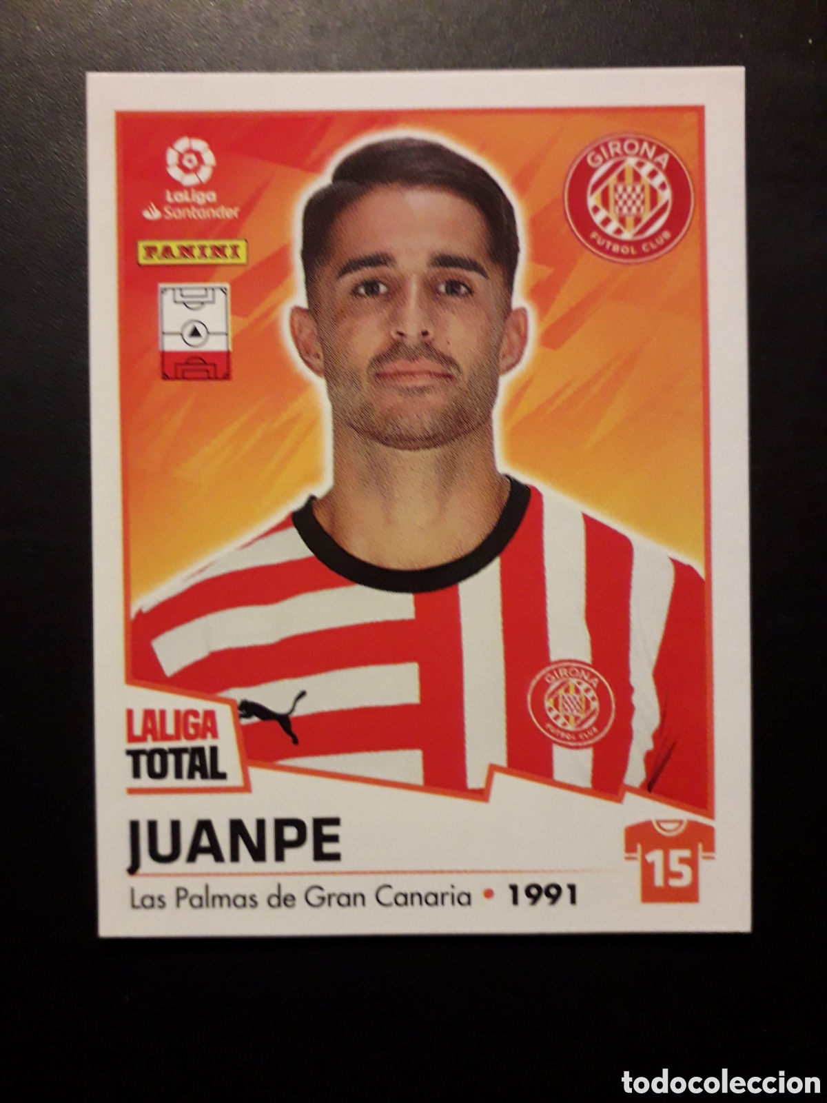 Fu&szlig;ball-Sticker: JUANPE GIRONA N&deg; 231 LALIGA TOTAL 22 23 2022 2023 PANINI SIN PEGAR PEDIDO M&Iacute;NIMO 3&euro;