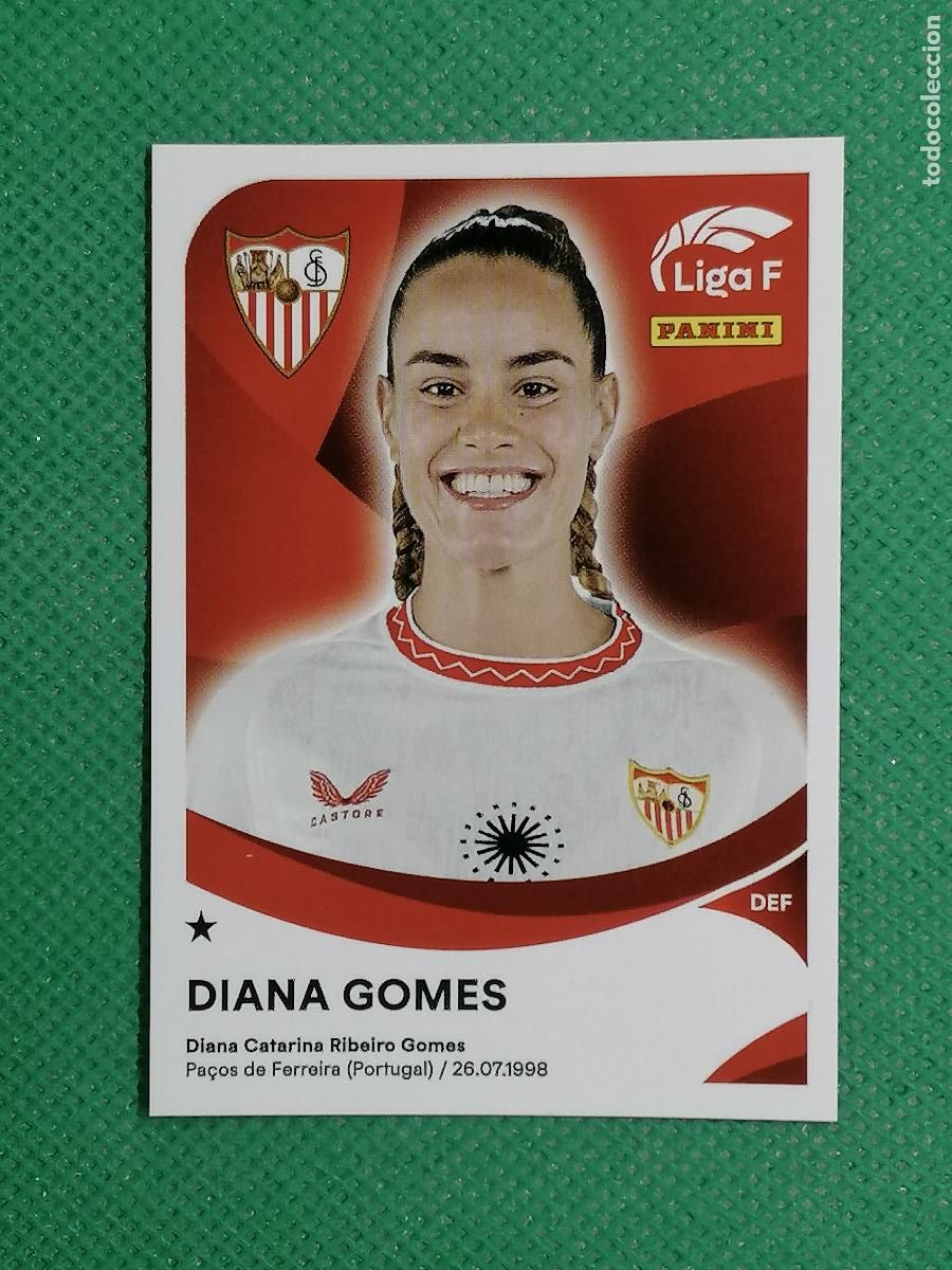 Fu&szlig;ball-Sticker: 289 DIANA GOMES SEVILLA ⚽ PANINI LIGA F FEMENINA 2024 2025 24 25 ⚽