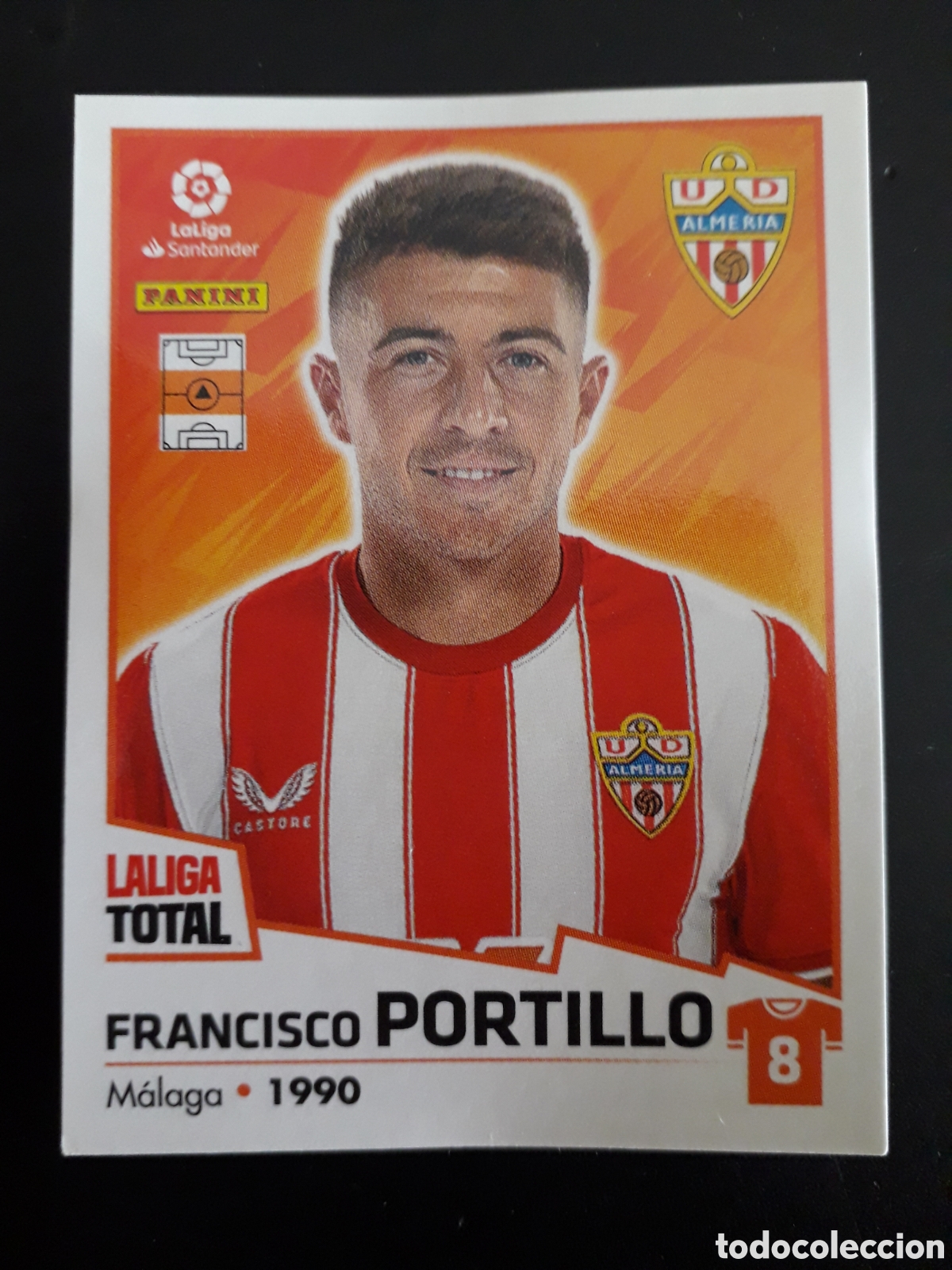 Fu&szlig;ball-Sticker: PORTILLO, ALMER&Iacute;A N&deg; 18 LALIGA TOTAL 22 23 2022 2023 PANINI SIN PEGAR PEDIDO M&Iacute;NIMO 3&euro;