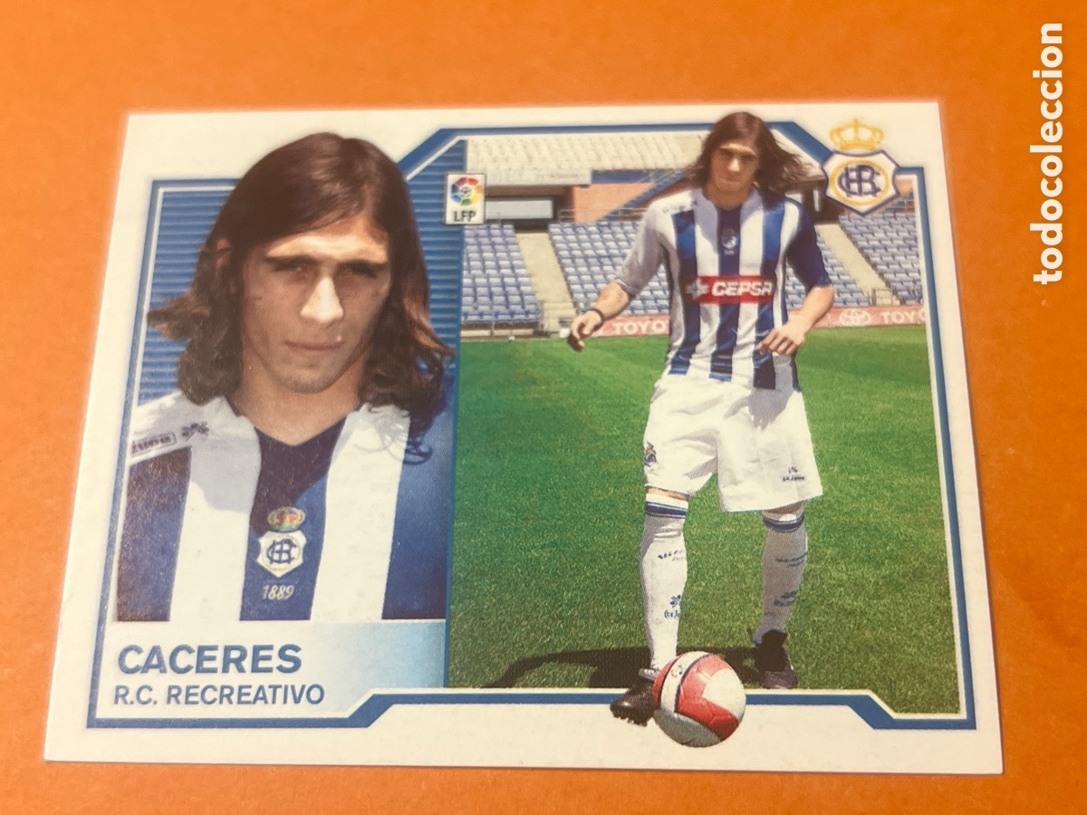 Figurine di Calcio: C8985. CACERES COLOCA RECREATIVO EDICIONES ESTE LIGA 07-08 PANINI 2007 2008 SIN PEGAR