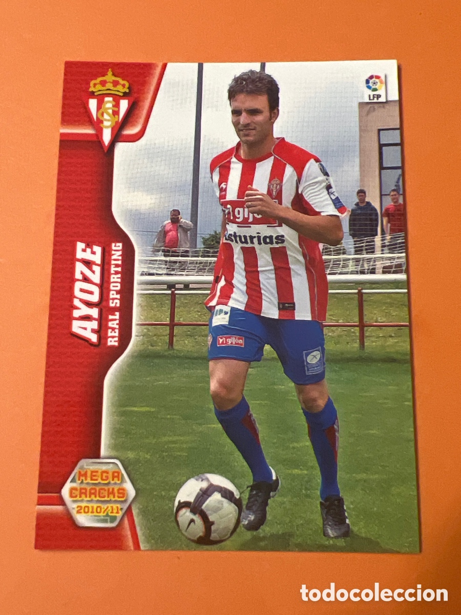 Cromos de Futebol: C8998. MEGA CRACKS. LIGA 2010-2011 (SPORTING) №442 AYOZE / NUEVO FICHAJE