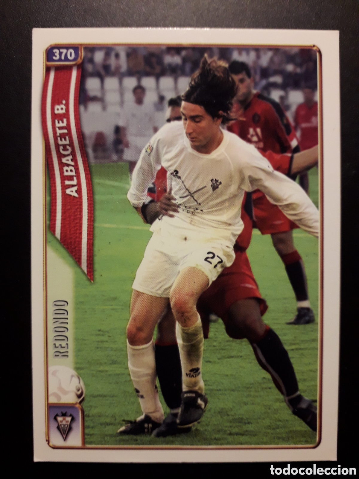 Fu&szlig;ball-Sticker: REDONDO ALBACETE N&deg; 370 FICHAS LIGA 2004 2005 04 05 MUNDICROMO PEDIDO M&Iacute;NIMO 3&euro;