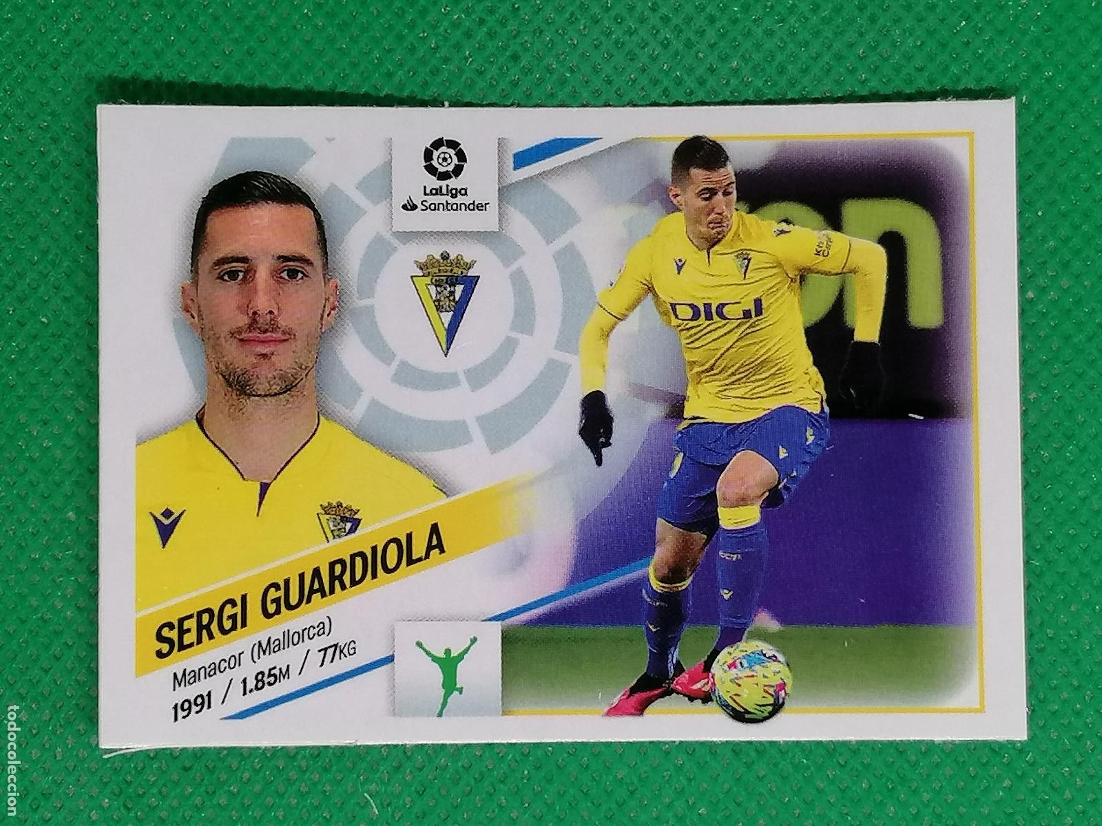 Cromos de Futebol: 11 SERGI GUARDIOLA CADIZ MERCADO INVIERNO ACTUALIZACION ⚽ PANINI LIGA ESTE 22 23 2022 2023 ⚽