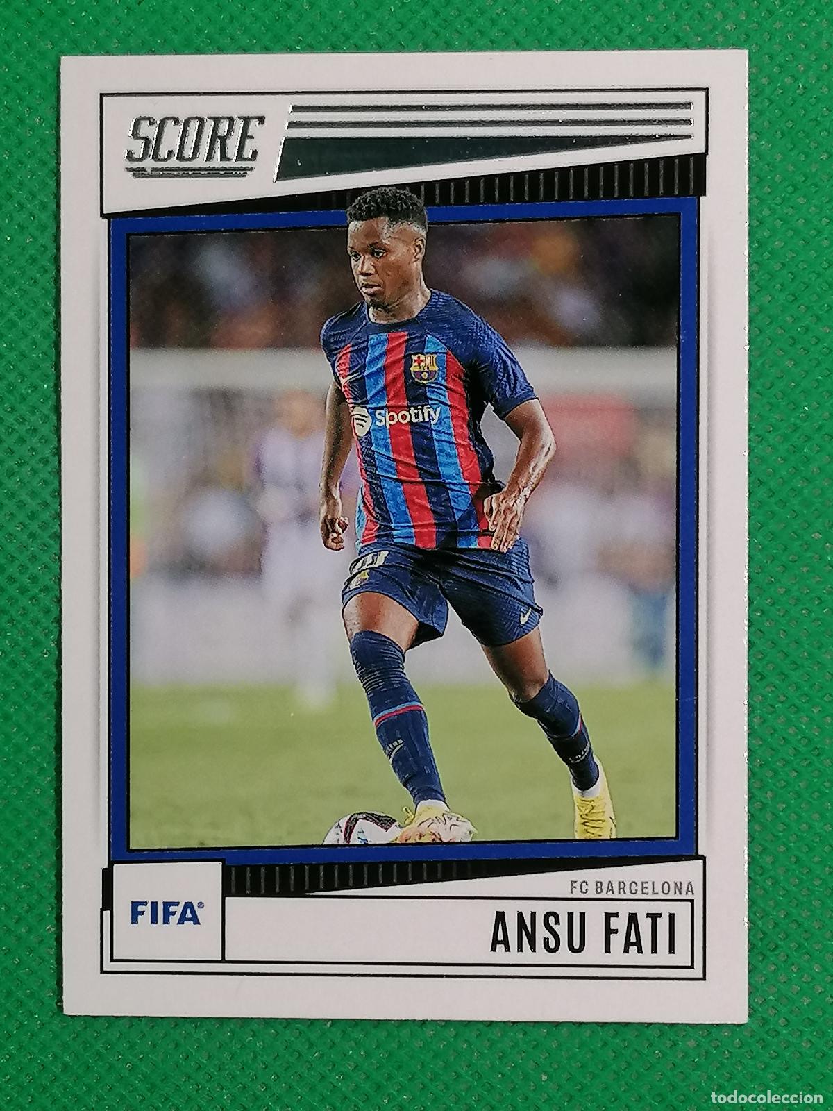Figurine di Calcio: 53 ANSU FATI BARCELONA ⚽ PANINI SCORE FIFA 2022 2023 22 23 ⚽