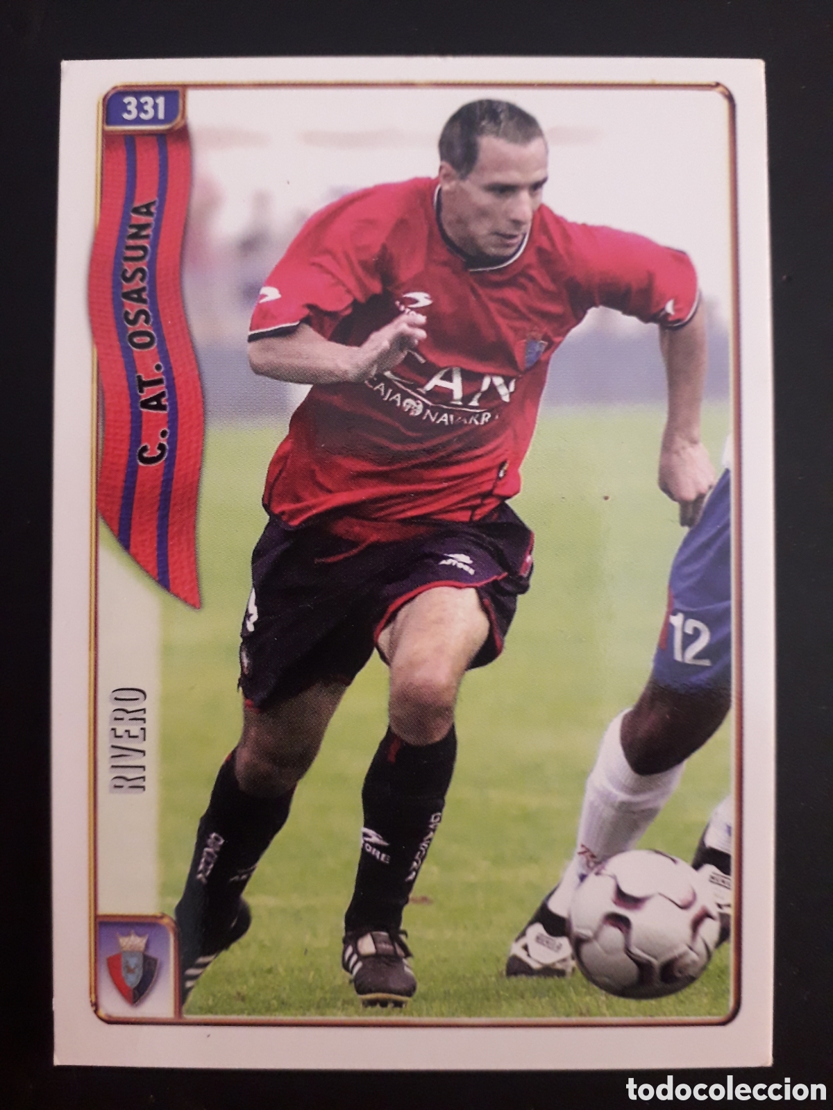 Fu&szlig;ball-Sticker: RIVERO OSASUNA N&deg; 331 FICHAS LIGA 2004 2005 04 05 MUNDICROMO PEDIDO M&Iacute;NIMO 3&euro;