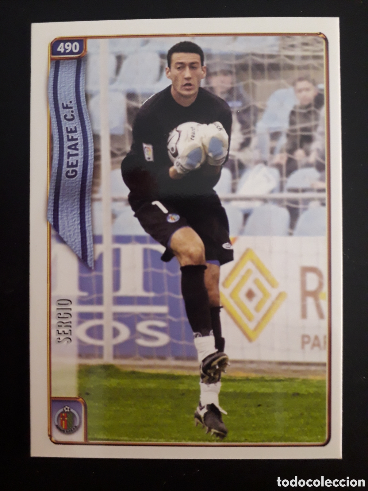 Fu&szlig;ball-Sticker: SERGIO GETAFE N&deg; 490 FICHAS LIGA 2004 2005 04 05 MUNDICROMO PEDIDO M&Iacute;NIMO 3&euro;