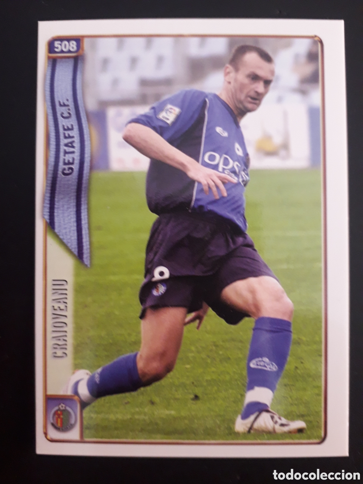 Fu&szlig;ball-Sticker: CRAIOVEANU GETAFE N&deg; 508 FICHAS LIGA 2004 2005 04 05 MUNDICROMO PEDIDO M&Iacute;NIMO 3&euro;