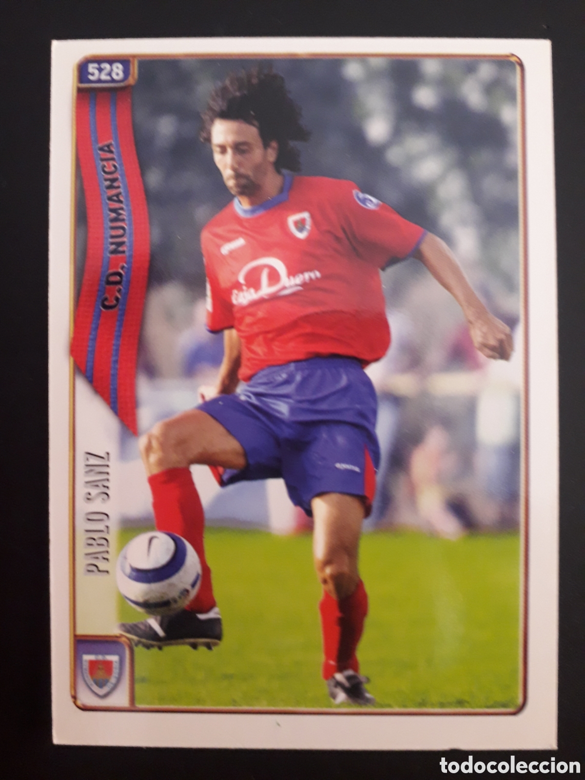 Fu&szlig;ball-Sticker: PABLO SANZ NUMANCIA N&deg; 528 FICHAS LIGA 2004 2005 04 05 MUNDICROMO PEDIDO M&Iacute;NIMO 3&euro;.