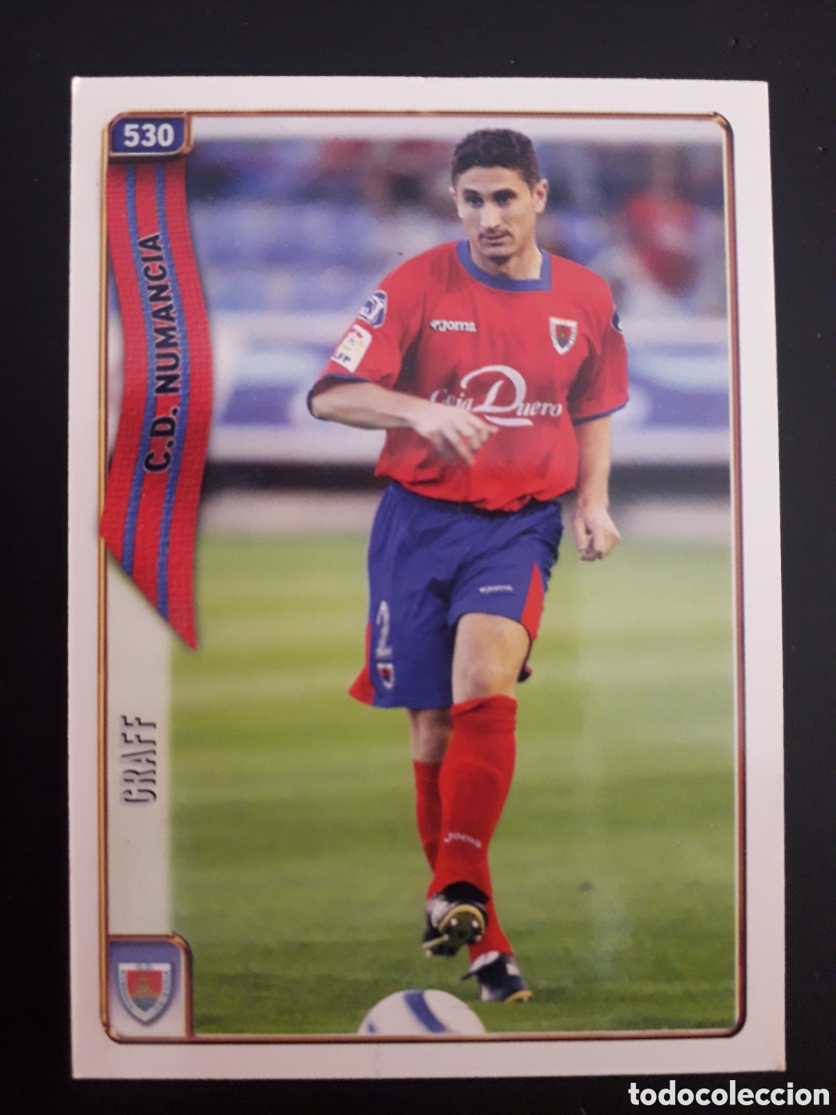 Fu&szlig;ball-Sticker: GRAFF NUMANCIA N&deg; 530 FICHAS LIGA 2004 2005 04 05 MUNDICROMO PEDIDO M&Iacute;NIMO 3&euro;