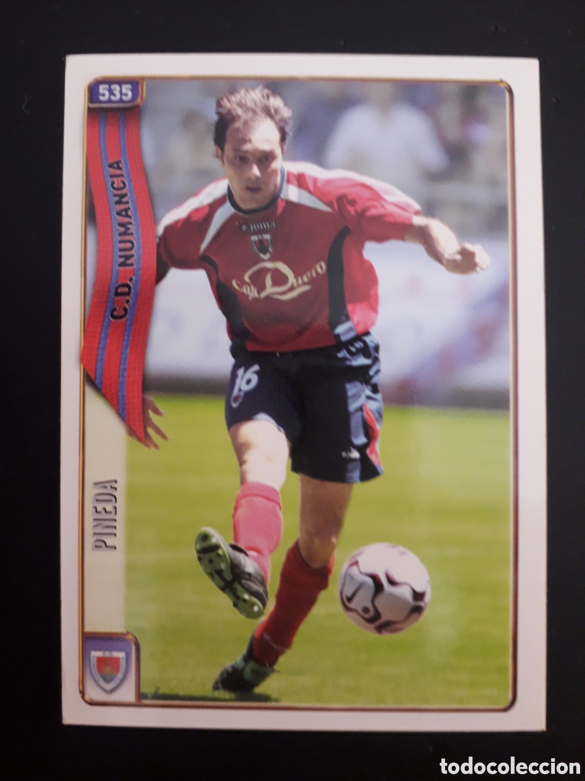 Fu&szlig;ball-Sticker: PINEDA NUMANCIA N&deg; 535 FICHAS LIGA 2004 2005 04 05 MUNDICROMO PEDIDO M&Iacute;NIMO 3&euro;