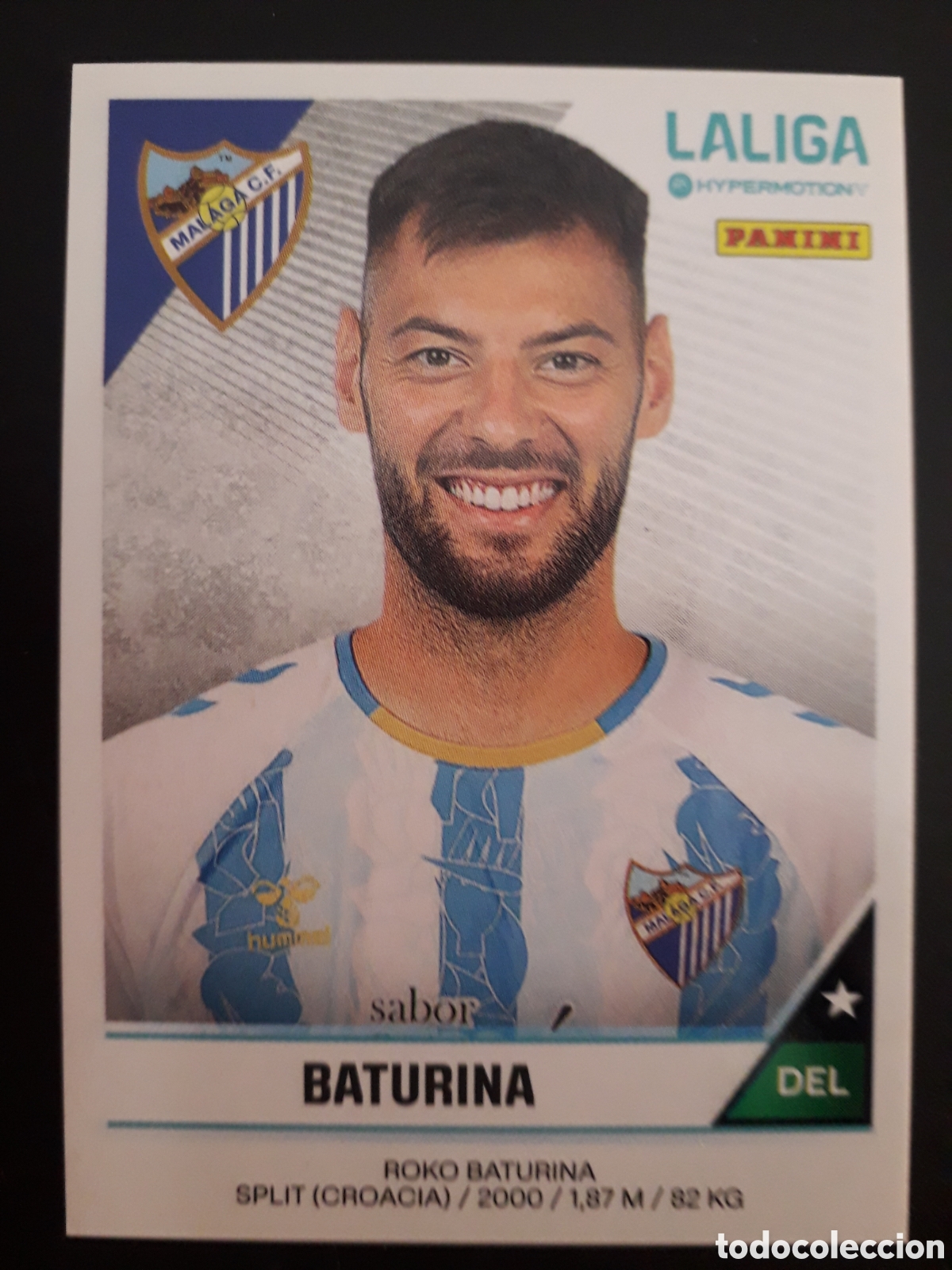 Fu&szlig;ball-Sticker: BATURINA M&Aacute;LAGA N&deg; 304 LALIGA HYPERMOTION 24 25 2024 2025 PANINI SIN PEGAR PEDIDO M&Iacute;NIMO 3&euro;