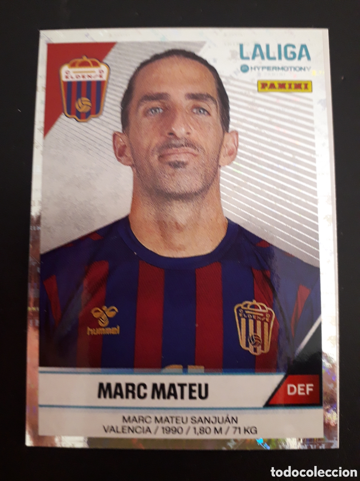 Fu&szlig;ball-Sticker: MARC MATEU ELDENSE N&deg; 200 LALIGA HYPERMOTION 24 25 2024 2025 PANINI SIN PEGAR PEDIDO M&Iacute;NIMO 3&euro;